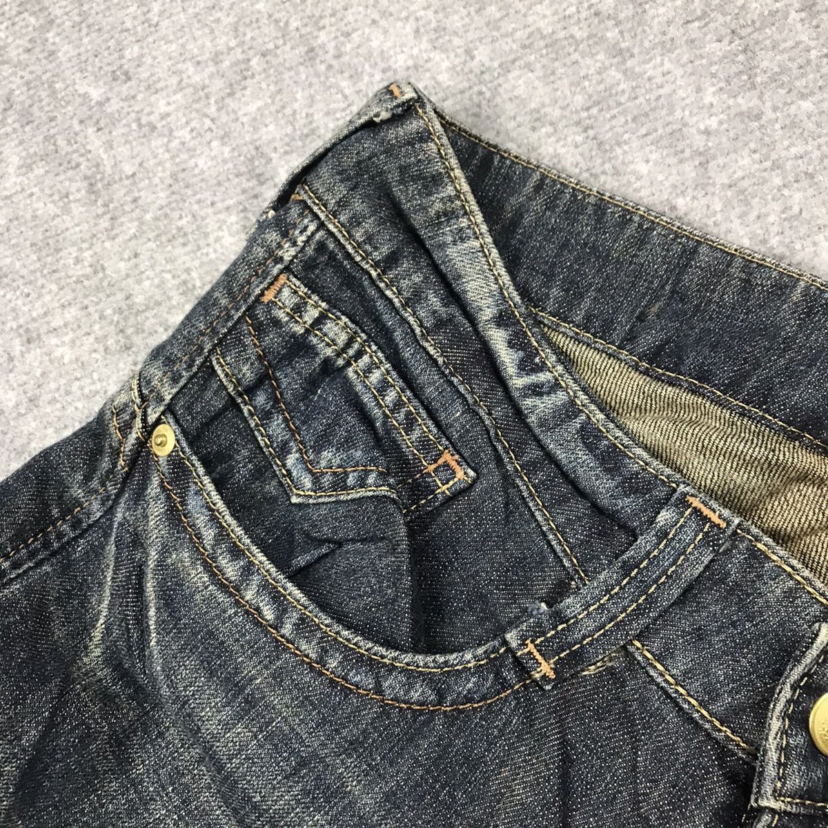 Japanese Brand FLARED DENIM 💀SWEET HIP BOOTCUT DENIM PANTS Size 30" / US 8 / IT 44 - 7 Thumbnail
