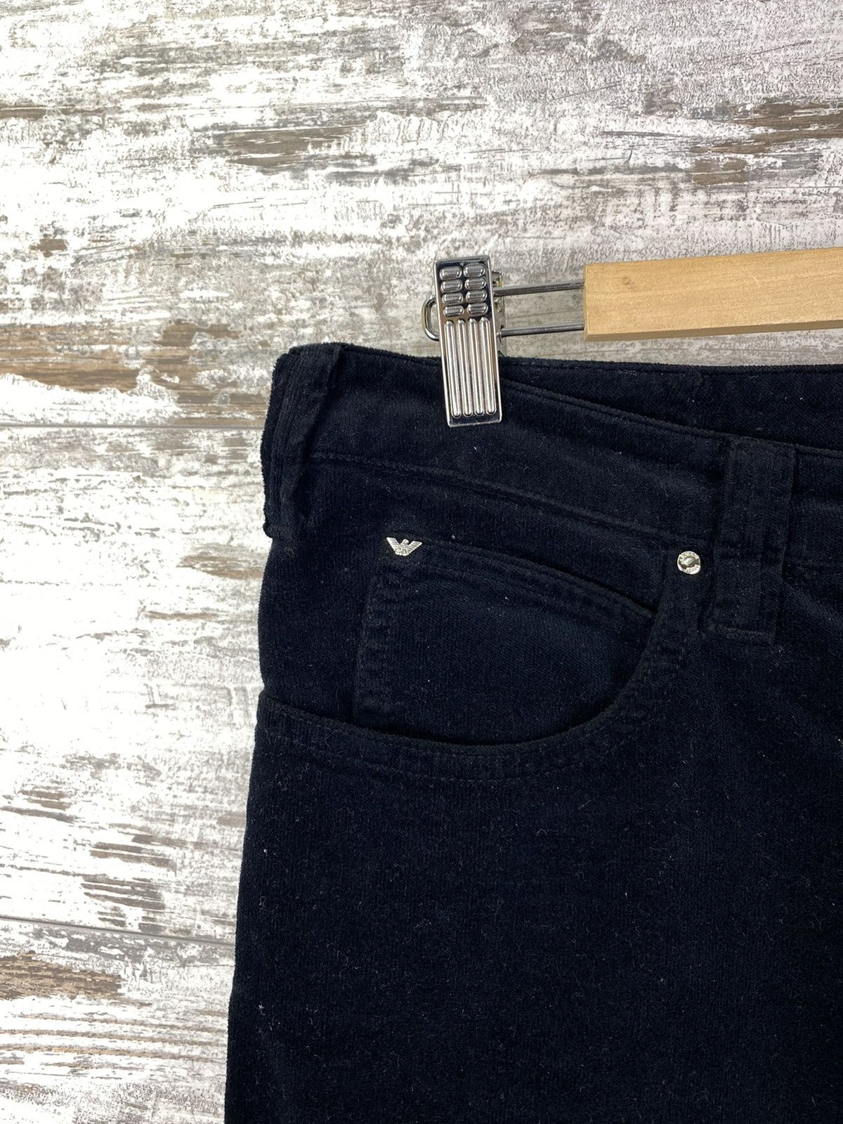 Armani × Emporio Armani Mens Vintage Armani Jeans Corduroy velvet pants luxury Size US 30 / EU 46 - 5 Thumbnail