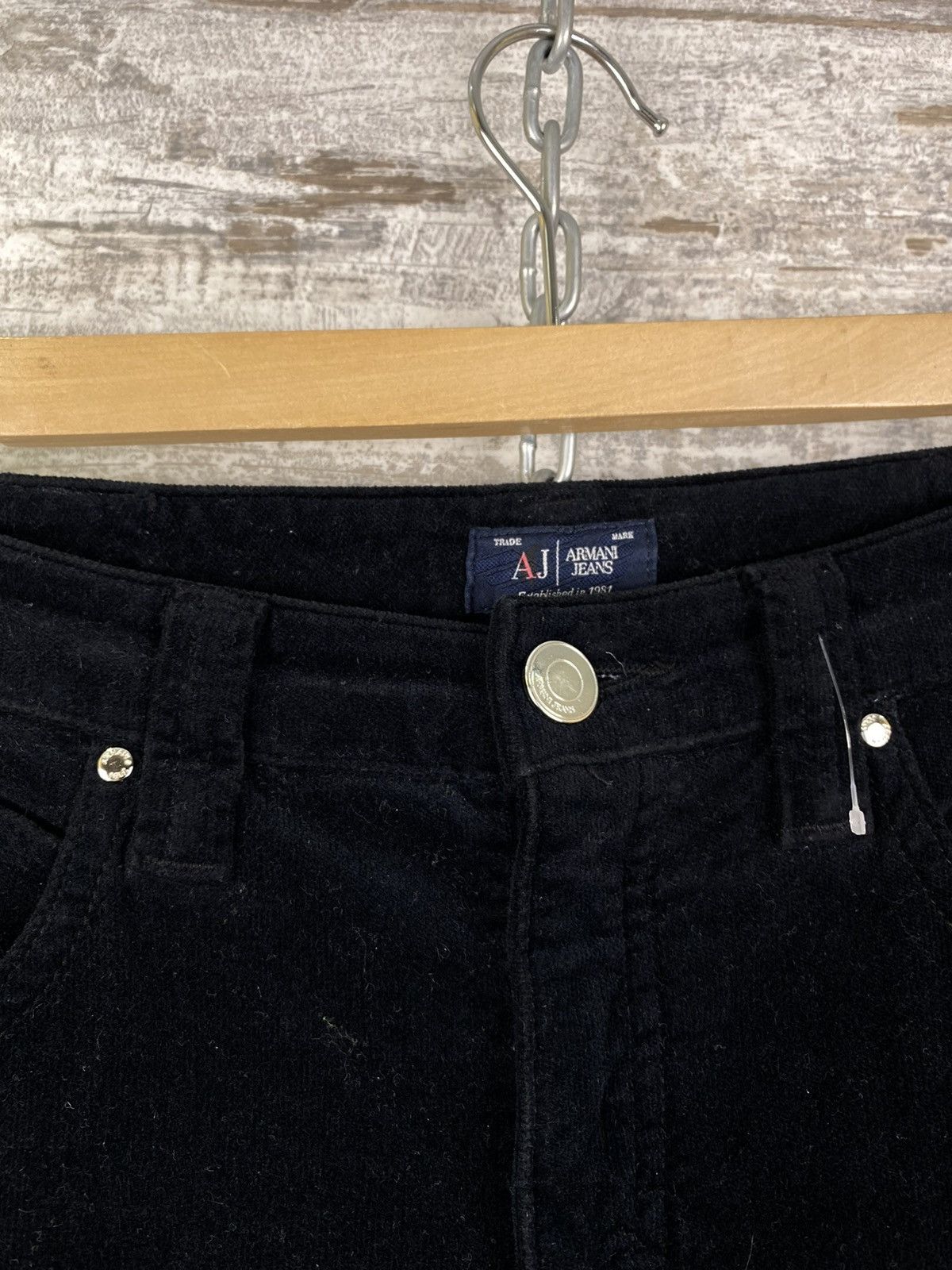 Armani × Emporio Armani Mens Vintage Armani Jeans Corduroy velvet pants luxury Size US 30 / EU 46 - 6 Thumbnail