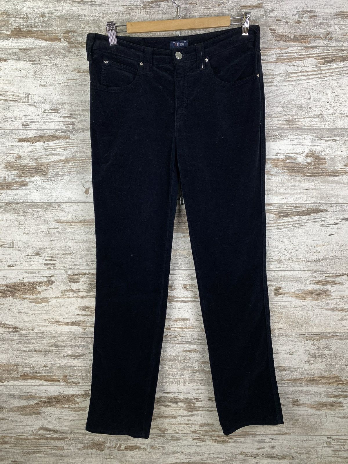 Armani × Emporio Armani Mens Vintage Armani Jeans Corduroy velvet pants luxury Size US 30 / EU 46 - 1 Thumbnail
