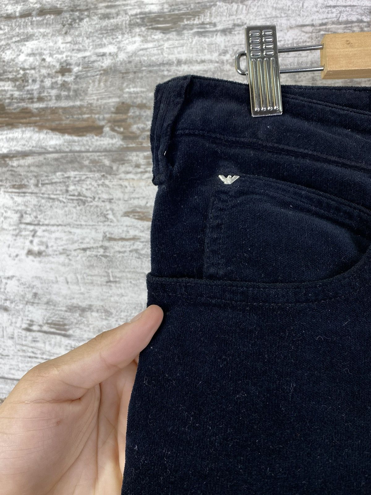 Armani × Emporio Armani Mens Vintage Armani Jeans Corduroy velvet pants luxury Size US 30 / EU 46 - 7 Thumbnail