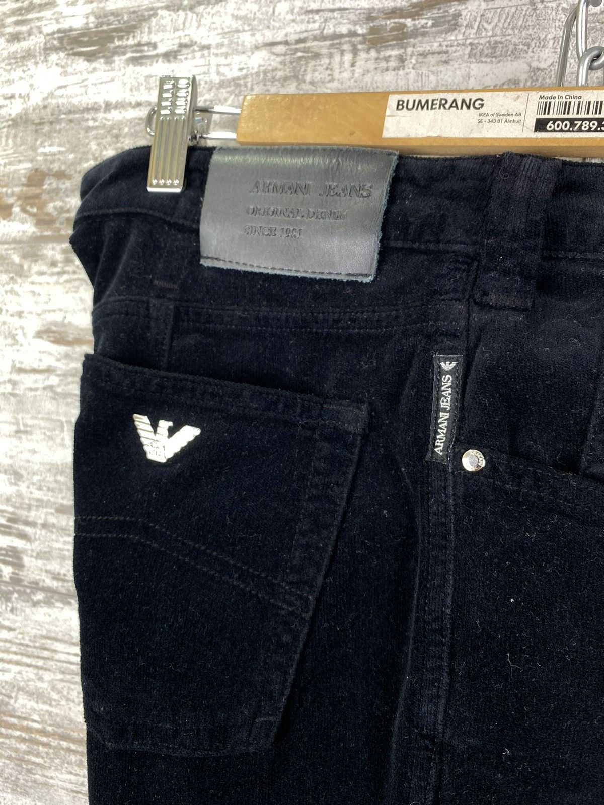 Armani × Emporio Armani Mens Vintage Armani Jeans Corduroy velvet pants luxury Size US 30 / EU 46 - 21 Thumbnail