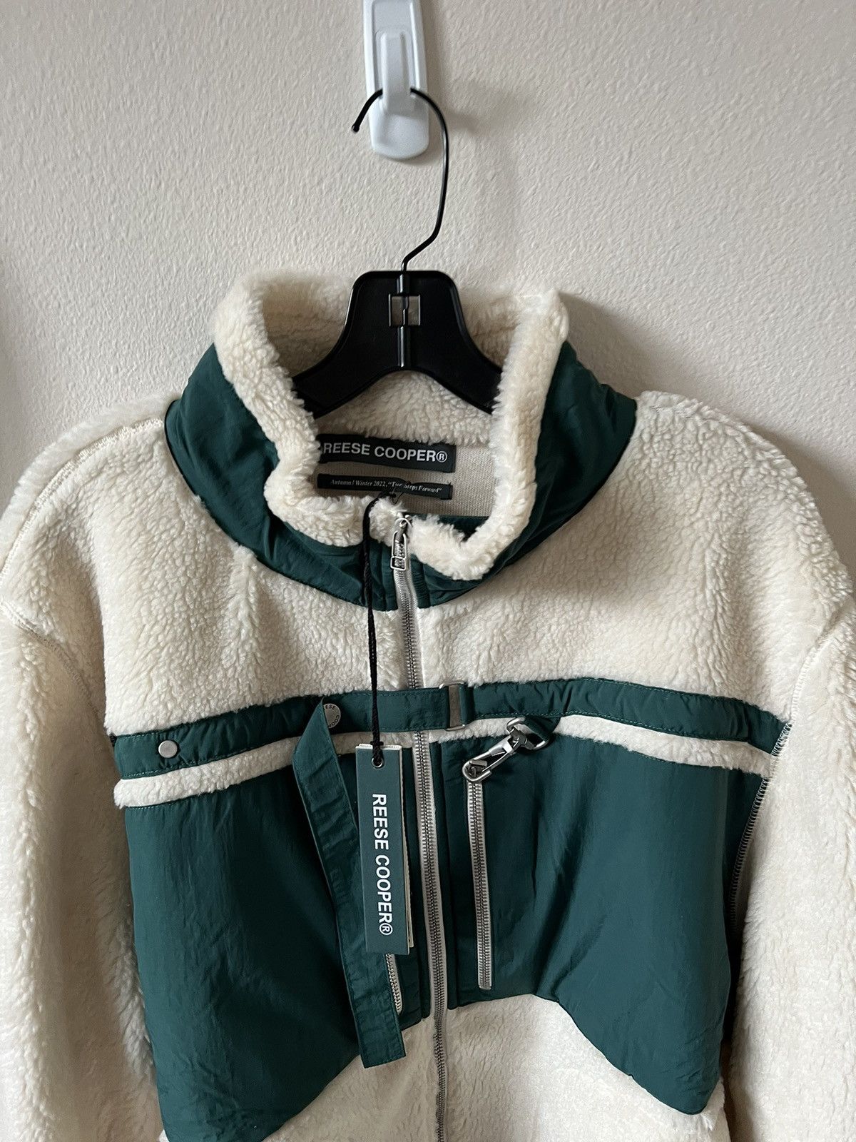 Reese Cooper Reese Cooper Cropped Fleece Jacket Size US XXL / EU 58 / 5 - 4 Thumbnail