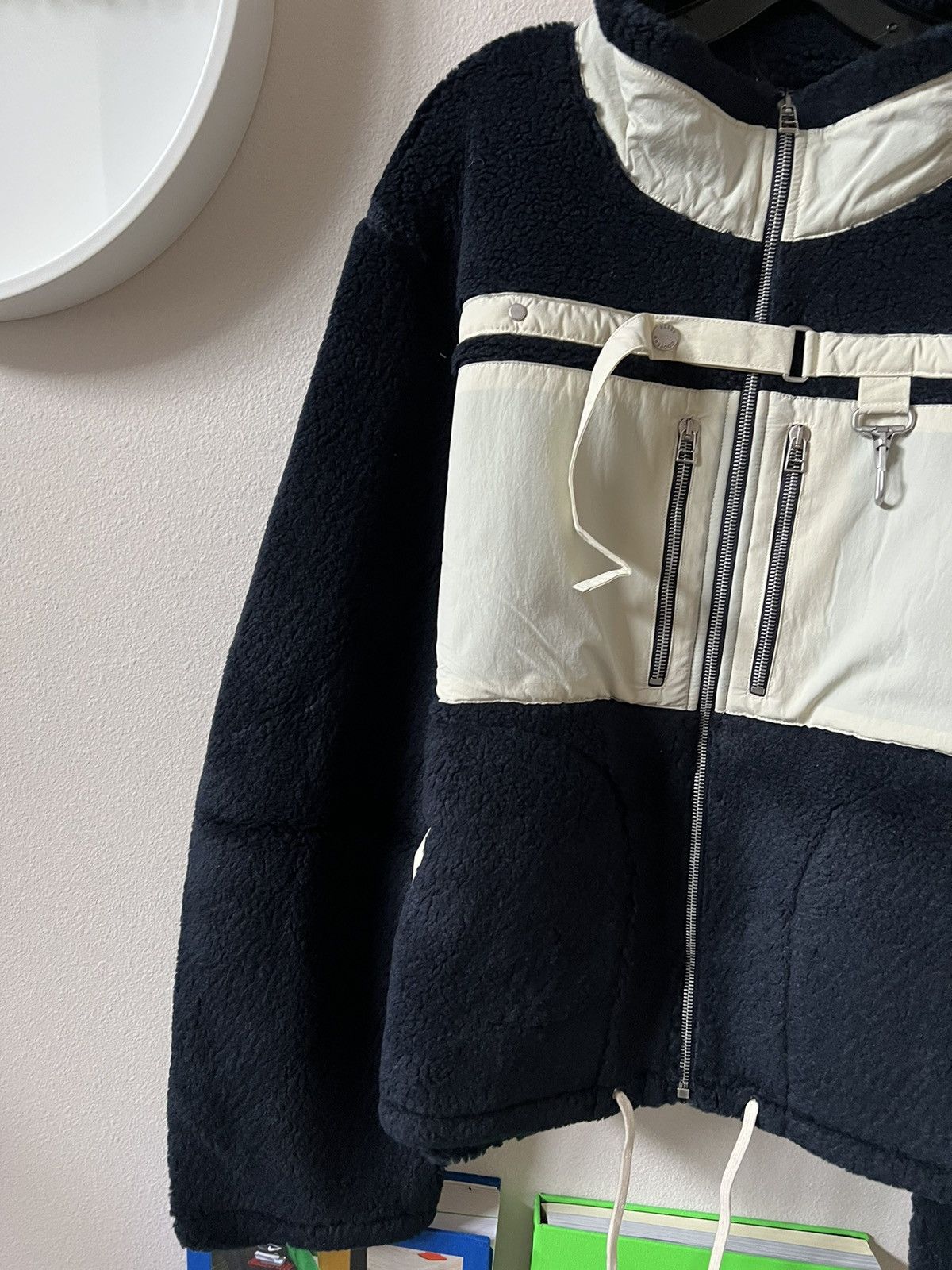 Reese Cooper Reese Cooper Cropped Fleece Jacket Size US XXL / EU 58 / 5 - 4 Thumbnail
