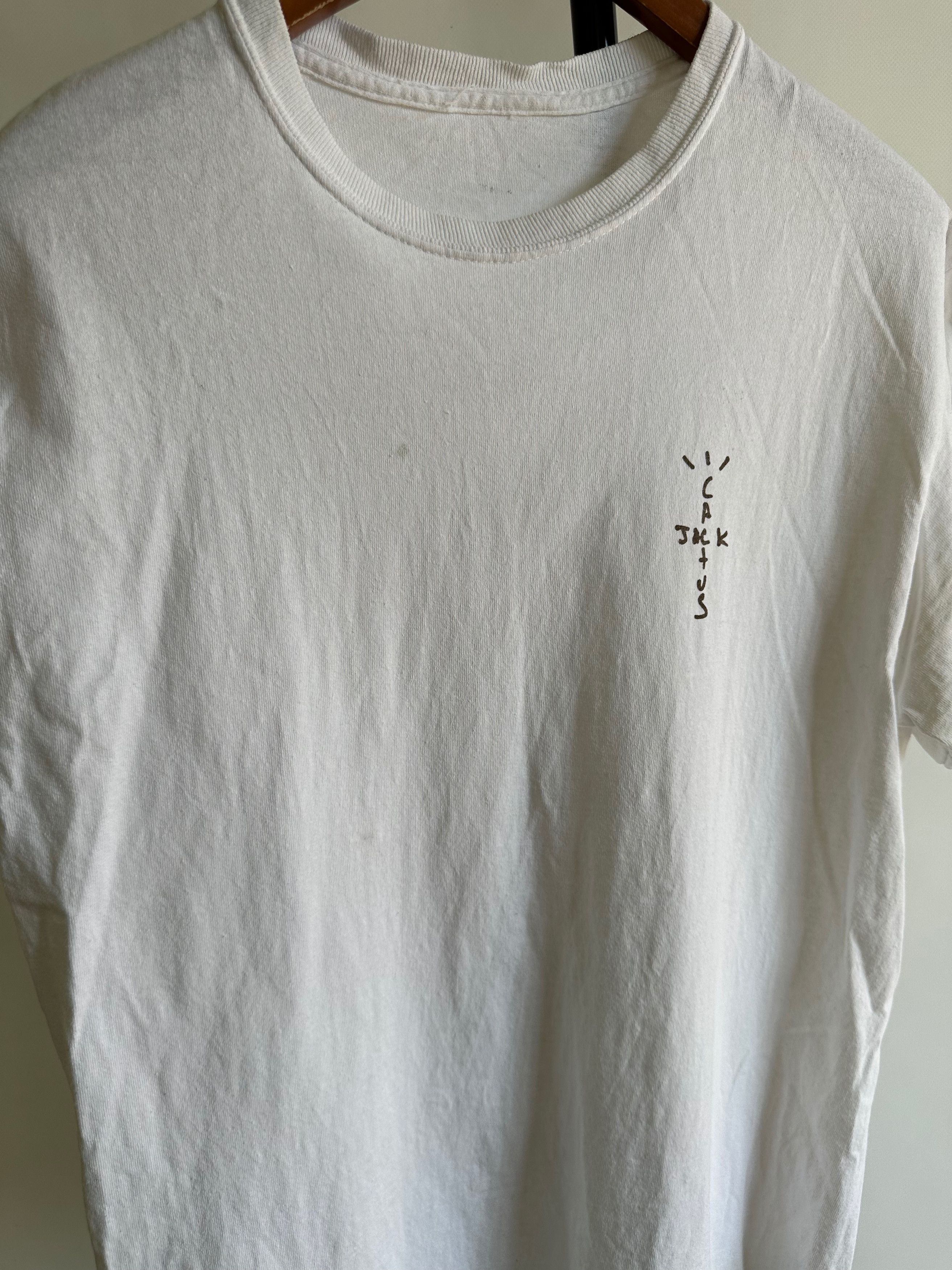 Travis Scott Travis Scott Cactus Jack t shirt white worn Size US M / EU 48-50 / 2 - 4 Thumbnail
