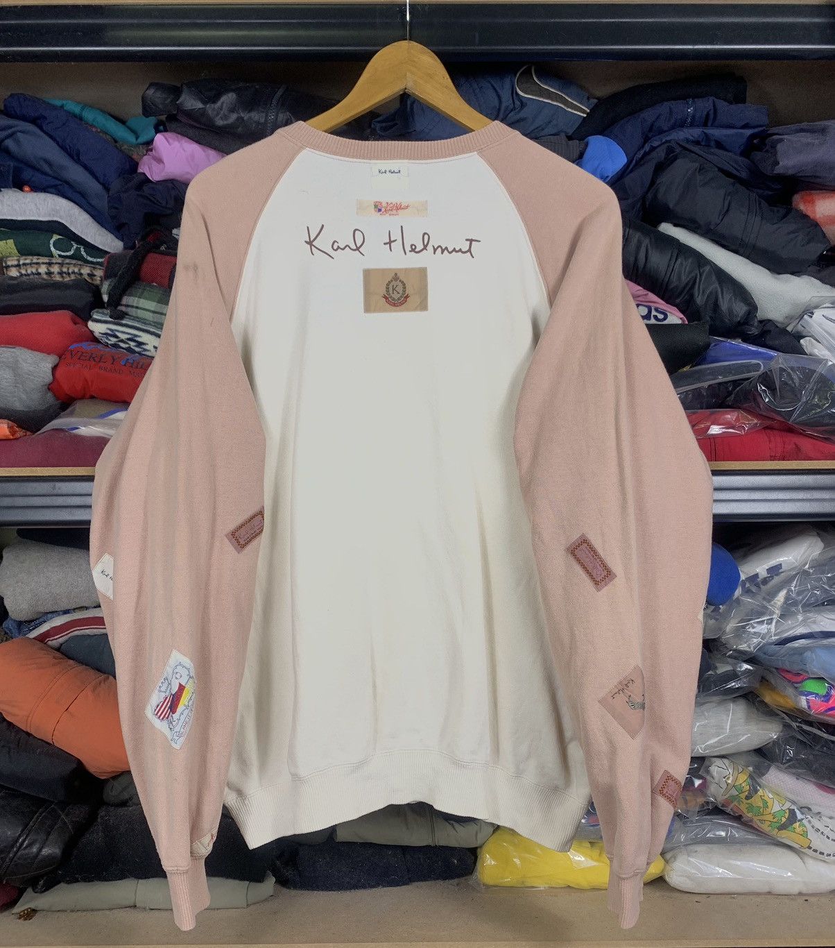 Karl Helmut Vintage Karl Helmut Patches Sweatshirt Size US M / EU 48-50 / 2 - 2 Thumbnail