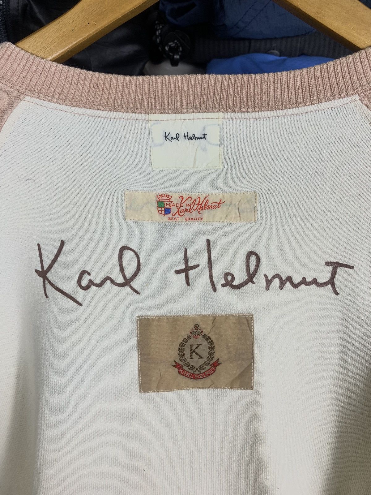 Karl Helmut Vintage Karl Helmut Patches Sweatshirt Size US M / EU 48-50 / 2 - 4 Thumbnail