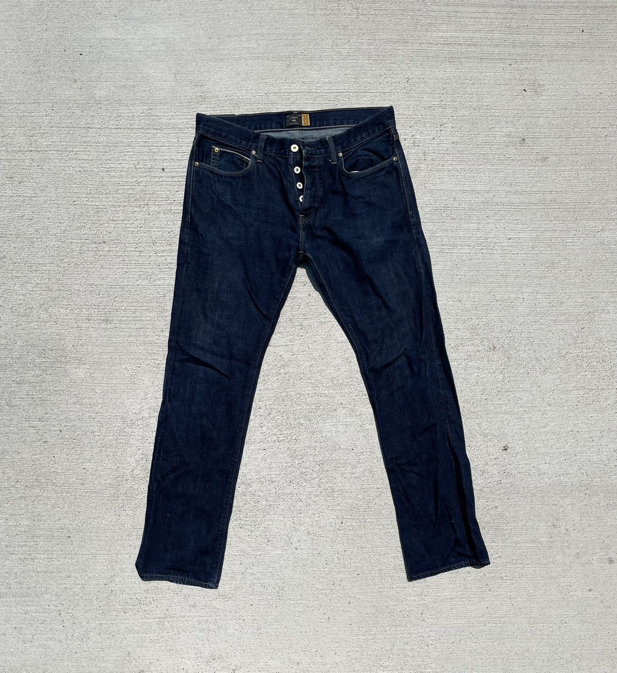 J.Crew Vintage Jcrew 484 Selvage Raw Denim Jeans 32 | Grailed