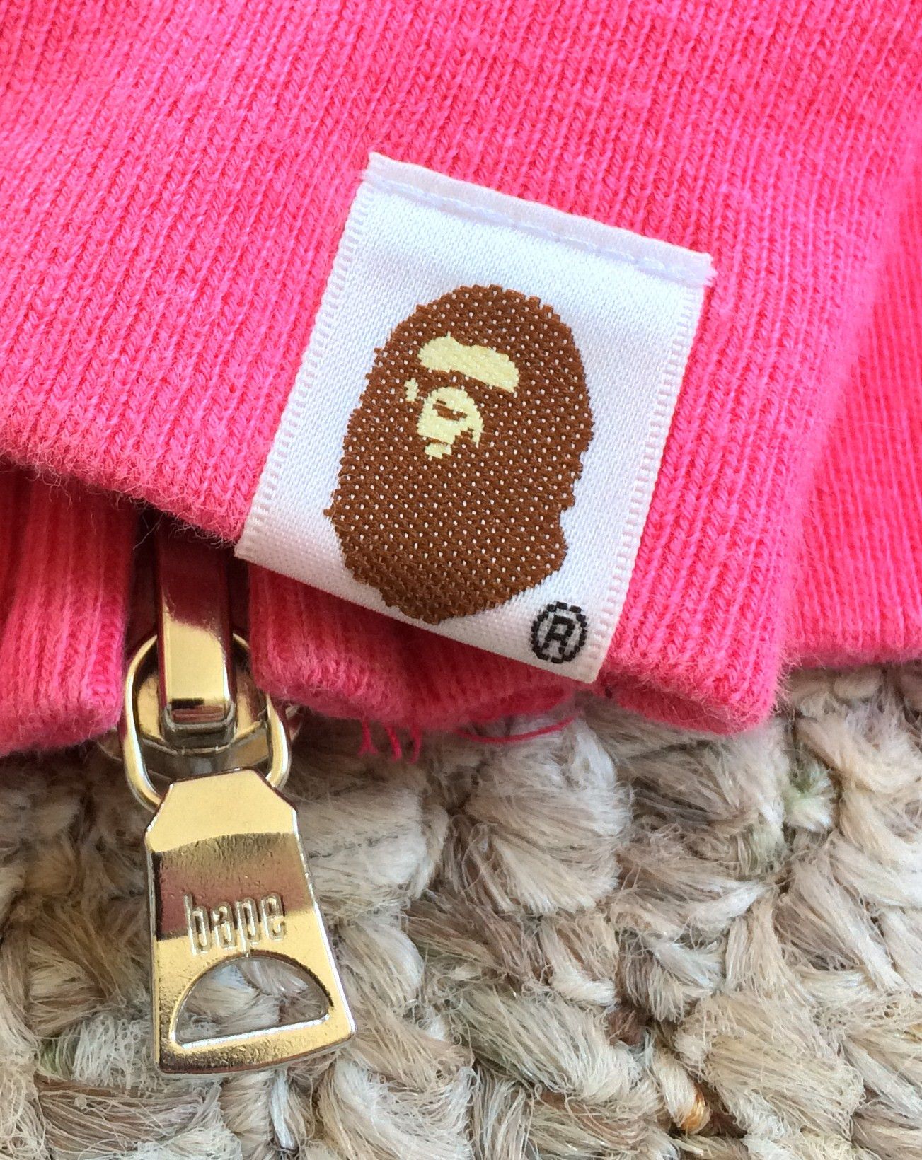 Bape OG Bape Baby Milo Pink Camo Full Zip Shark Hoodie Size XS / US 0-2 / IT 36-38 - 5 Thumbnail
