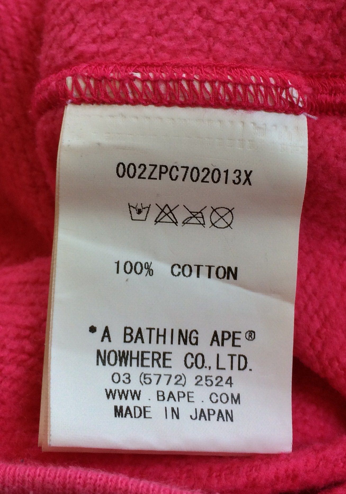 Bape OG Bape Baby Milo Pink Camo Full Zip Shark Hoodie Size XS / US 0-2 / IT 36-38 - 10 Thumbnail