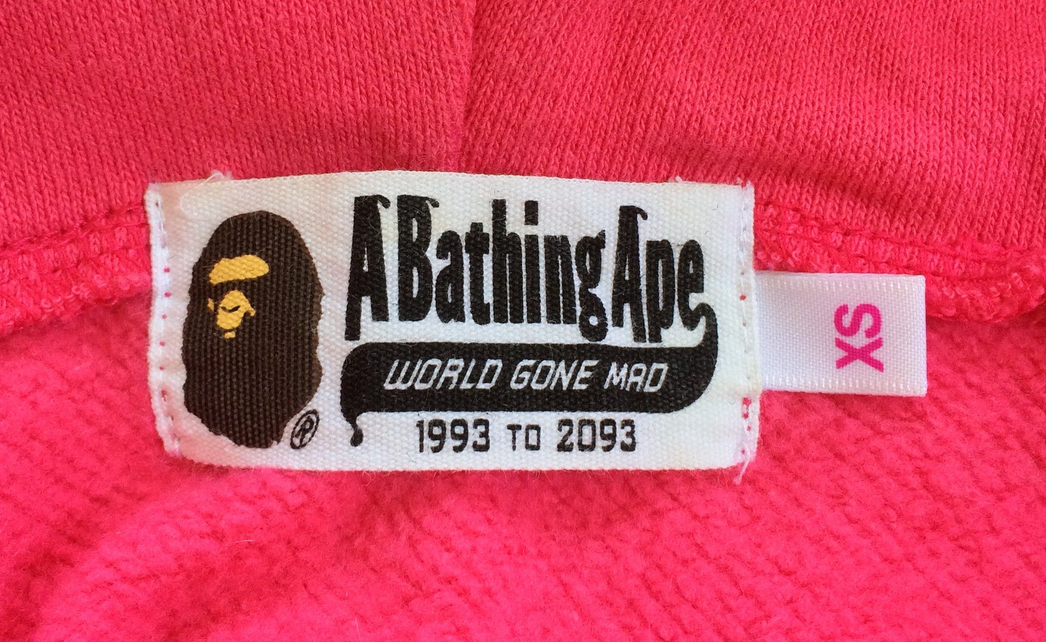 Bape OG Bape Baby Milo Pink Camo Full Zip Shark Hoodie Size XS / US 0-2 / IT 36-38 - 6 Thumbnail