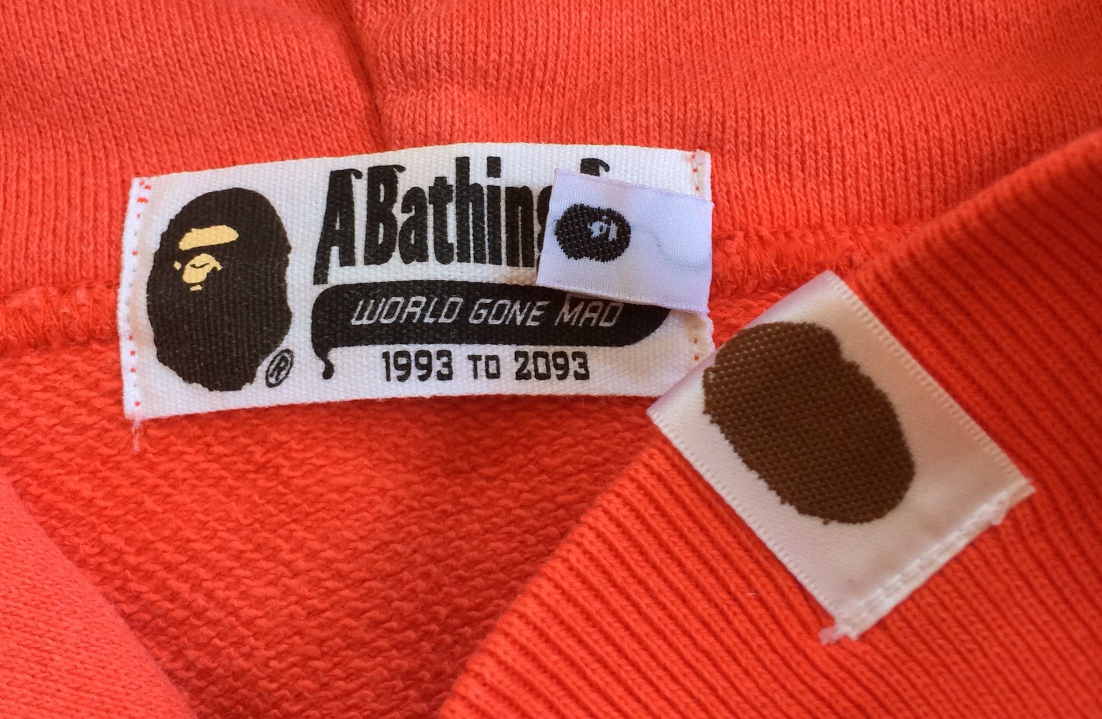 Bape OG Bape Double Logo Zip Hoodie Size US L / EU 52-54 / 3 - 6 Thumbnail