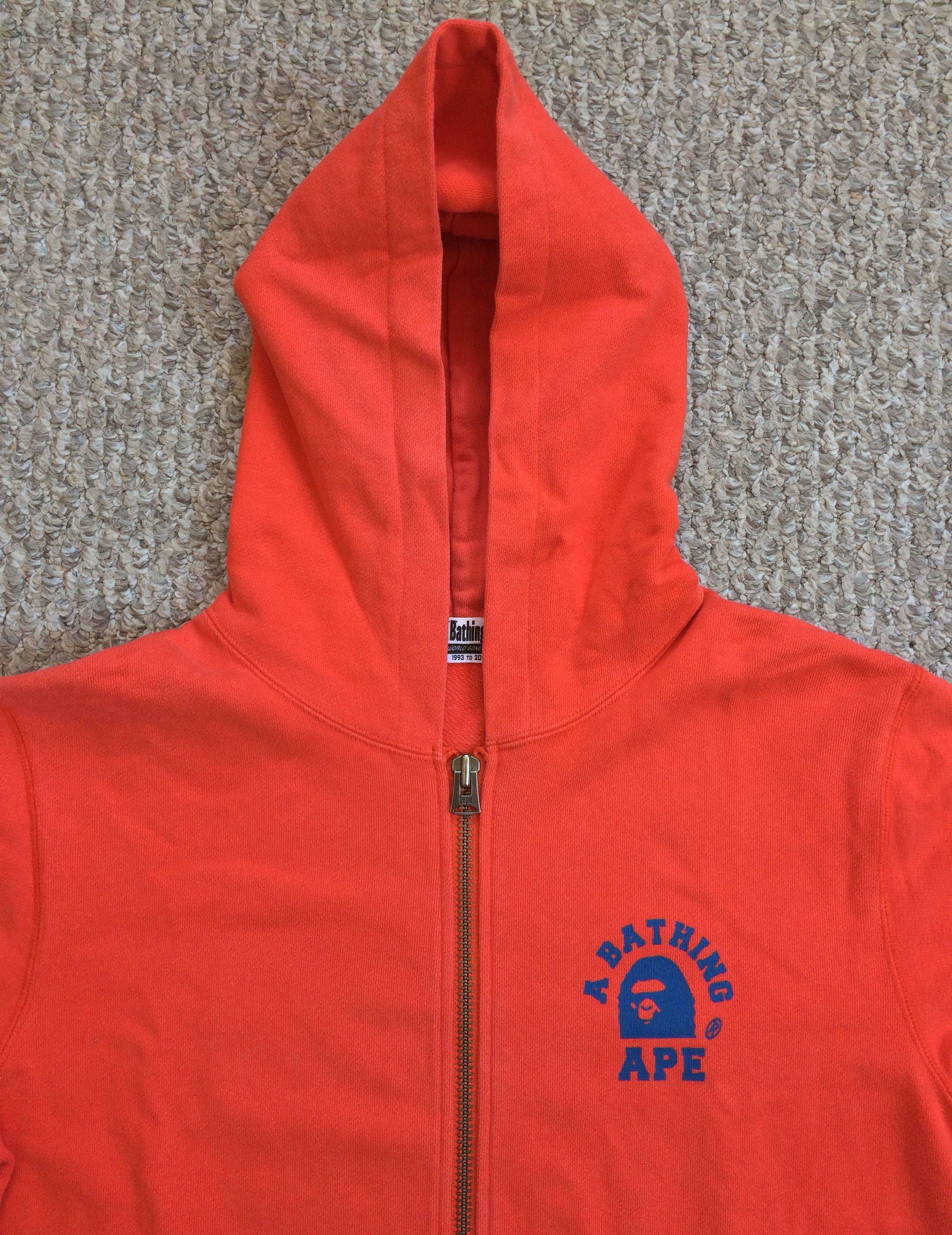 Bape OG Bape Double Logo Zip Hoodie Size US L / EU 52-54 / 3 - 4 Thumbnail