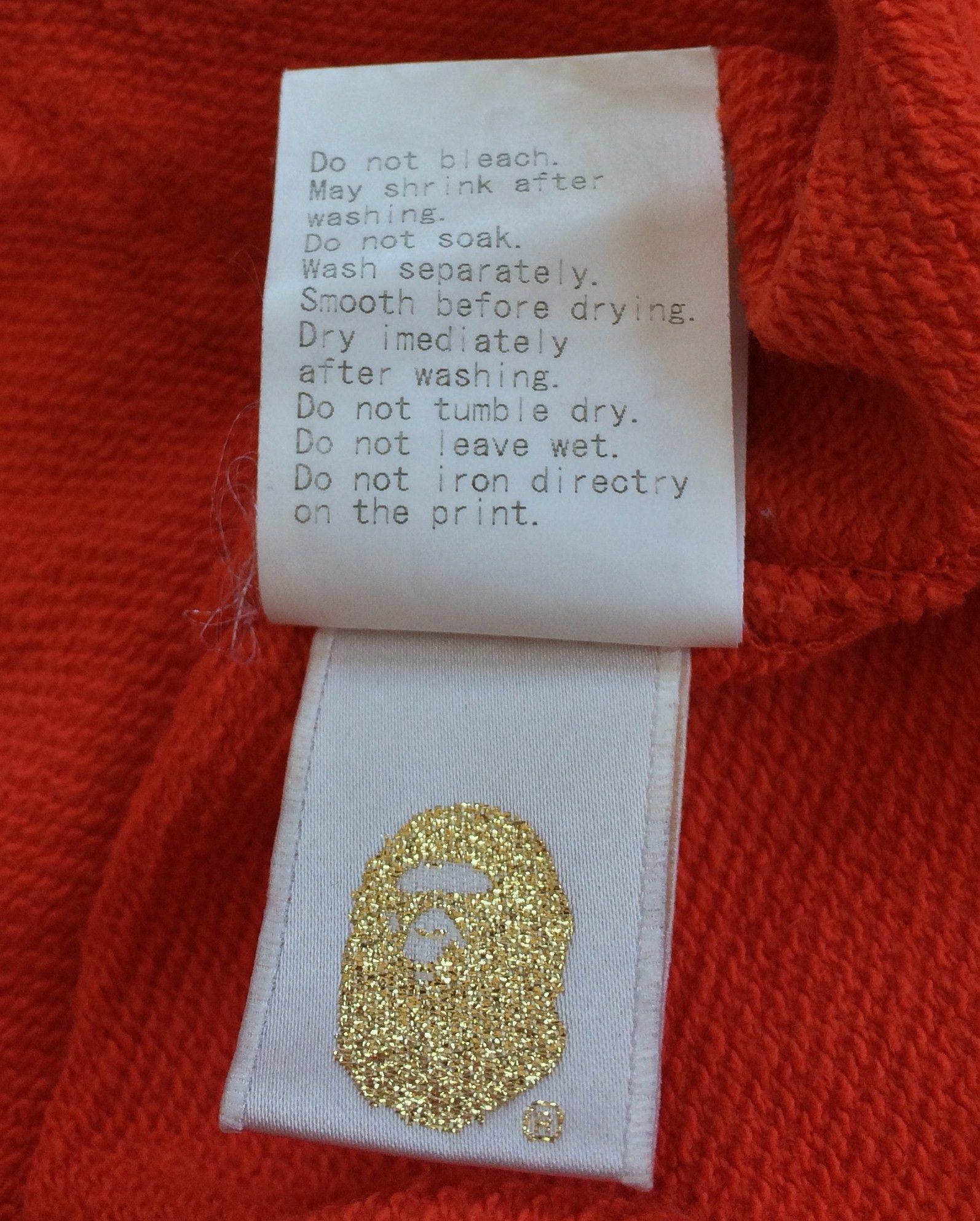 Bape OG Bape Double Logo Zip Hoodie Size US L / EU 52-54 / 3 - 9 Thumbnail