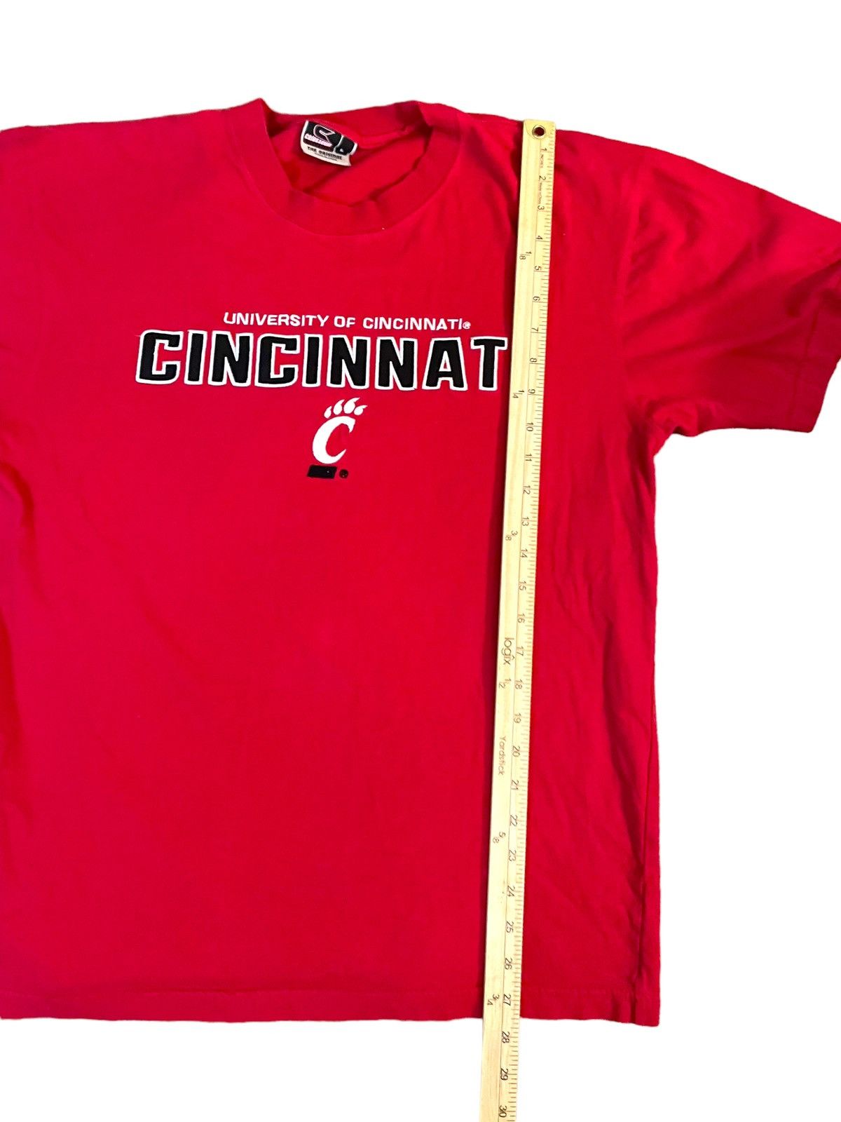 Vintage Vintage University of Cincinnati Stitched Crewneck TShirt Size US L / EU 52-54 / 3 - 3 Thumbnail
