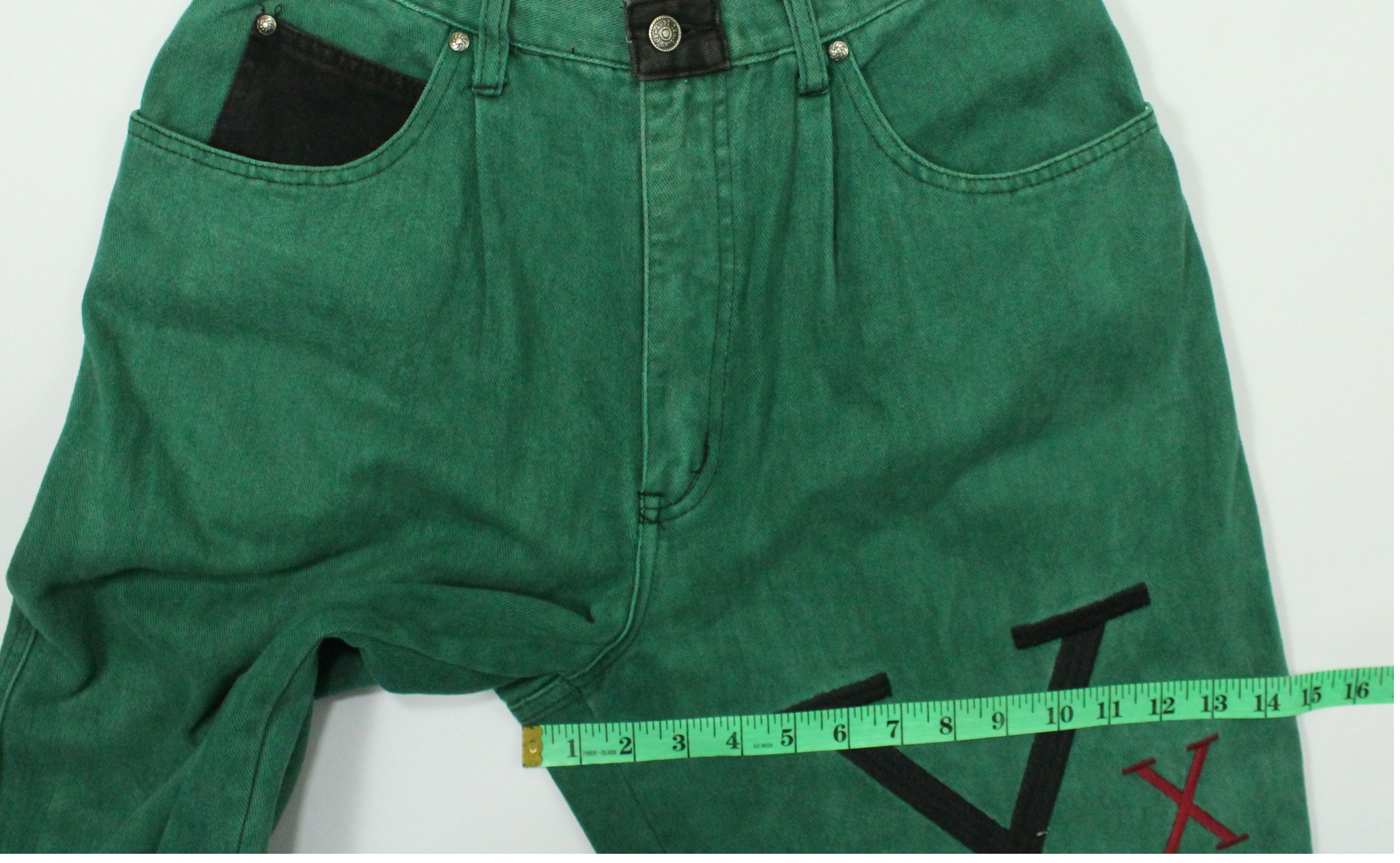 Vintage Vintage EXHAUST Pants Triple XXX Baggy Rave Hip Hop Swag Size US 32 / EU 48 - 21 Thumbnail