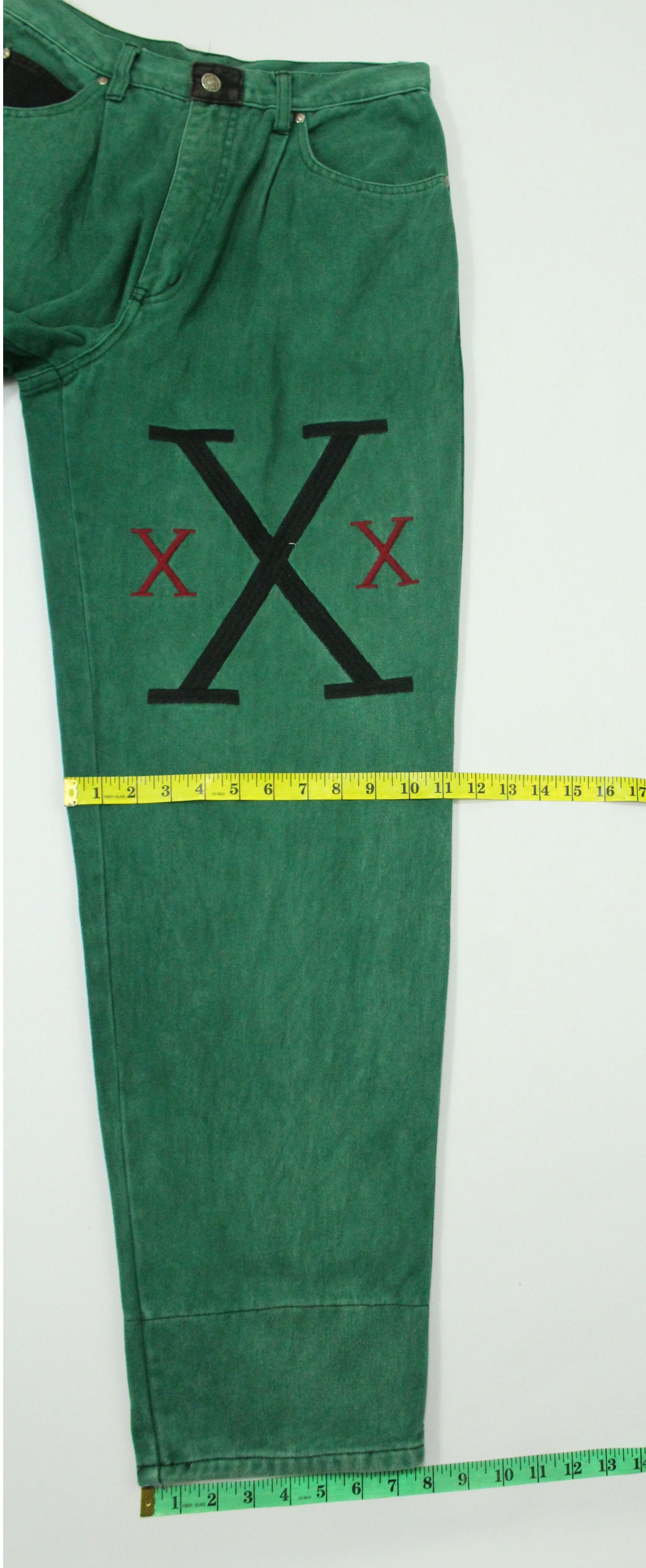 Vintage Vintage EXHAUST Pants Triple XXX Baggy Rave Hip Hop Swag Size US 32 / EU 48 - 20 Thumbnail