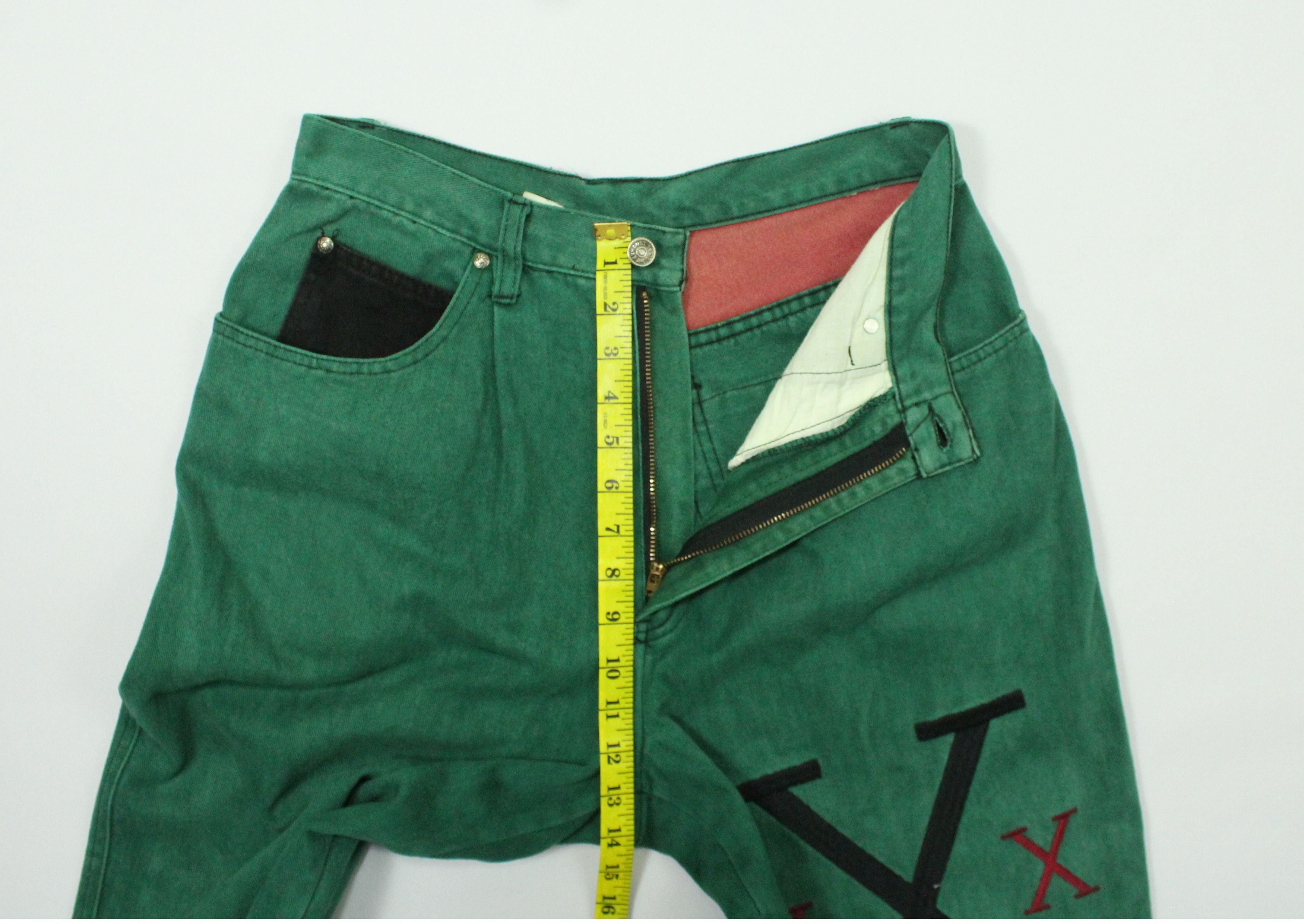 Vintage Vintage EXHAUST Pants Triple XXX Baggy Rave Hip Hop Swag Size US 32 / EU 48 - 22 Thumbnail
