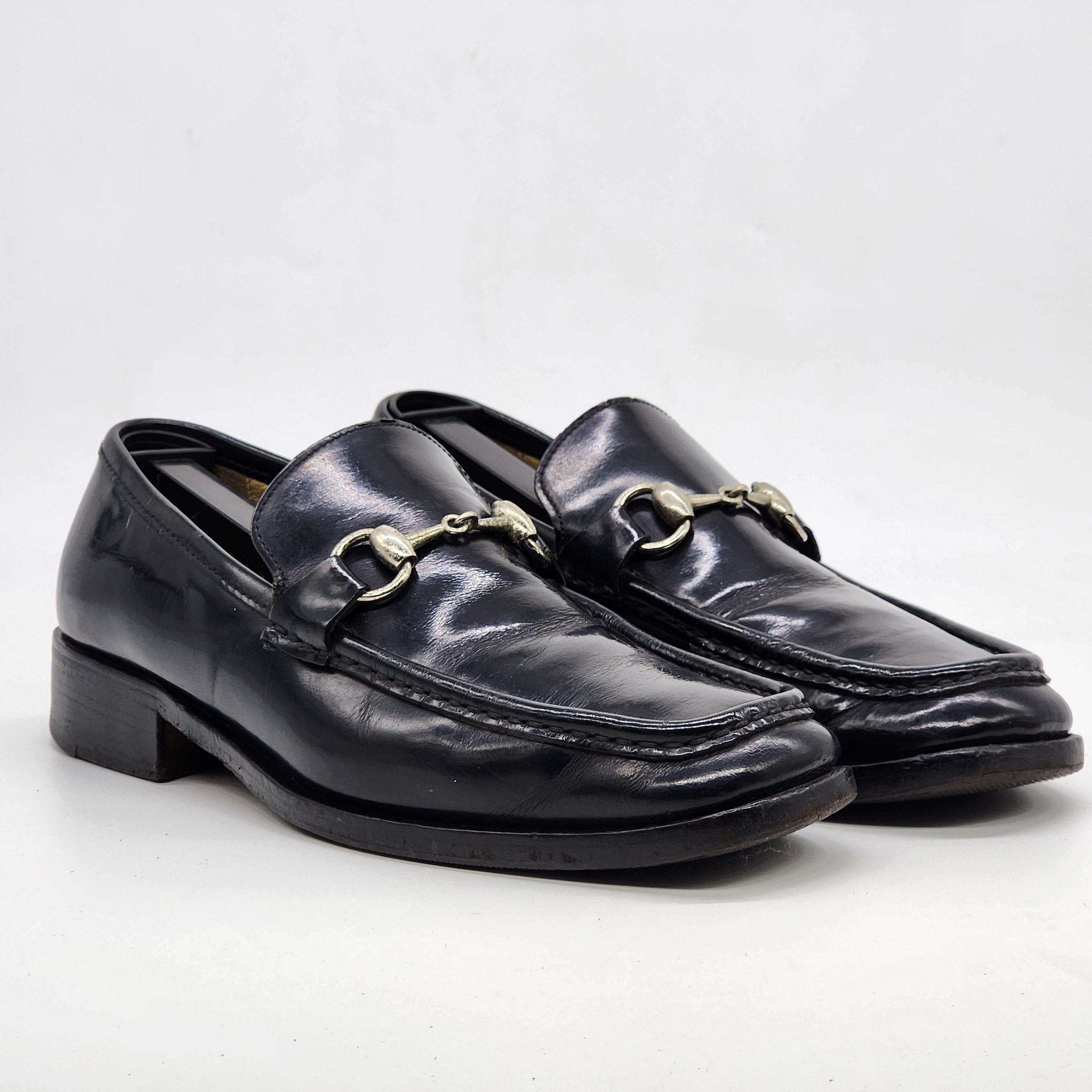 Gucci × Tom Ford Gucci - Square Toe Horsebit Loafers - Vintage