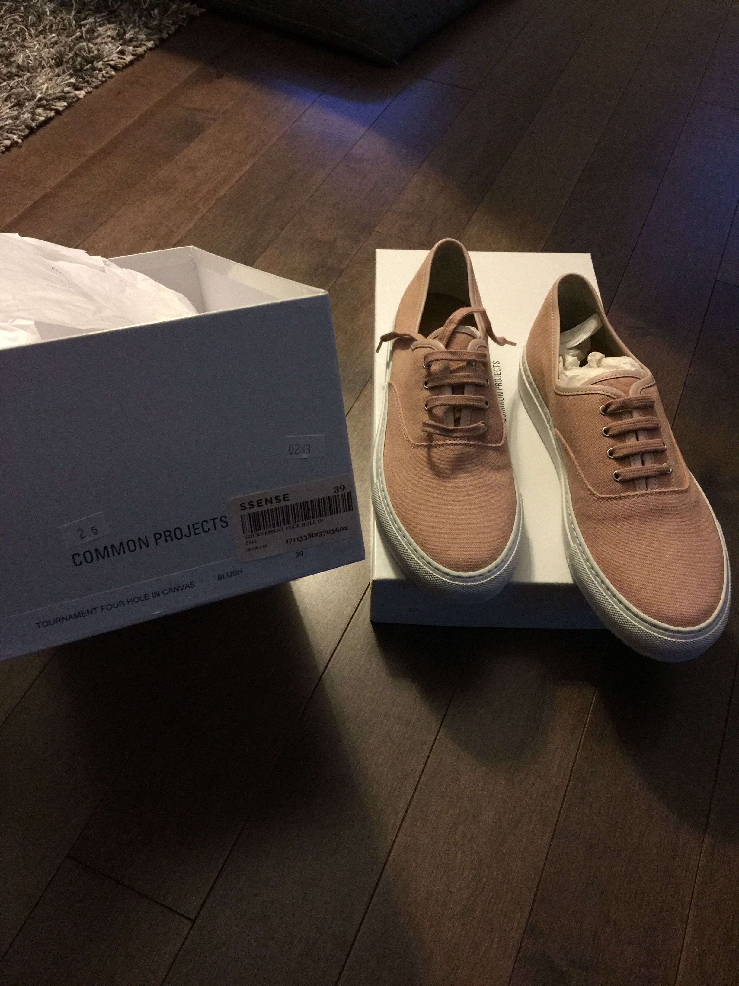 Common Projects pink canvas tournaments Size US 6.5 / EU 39-40 - 1 Thumbnail