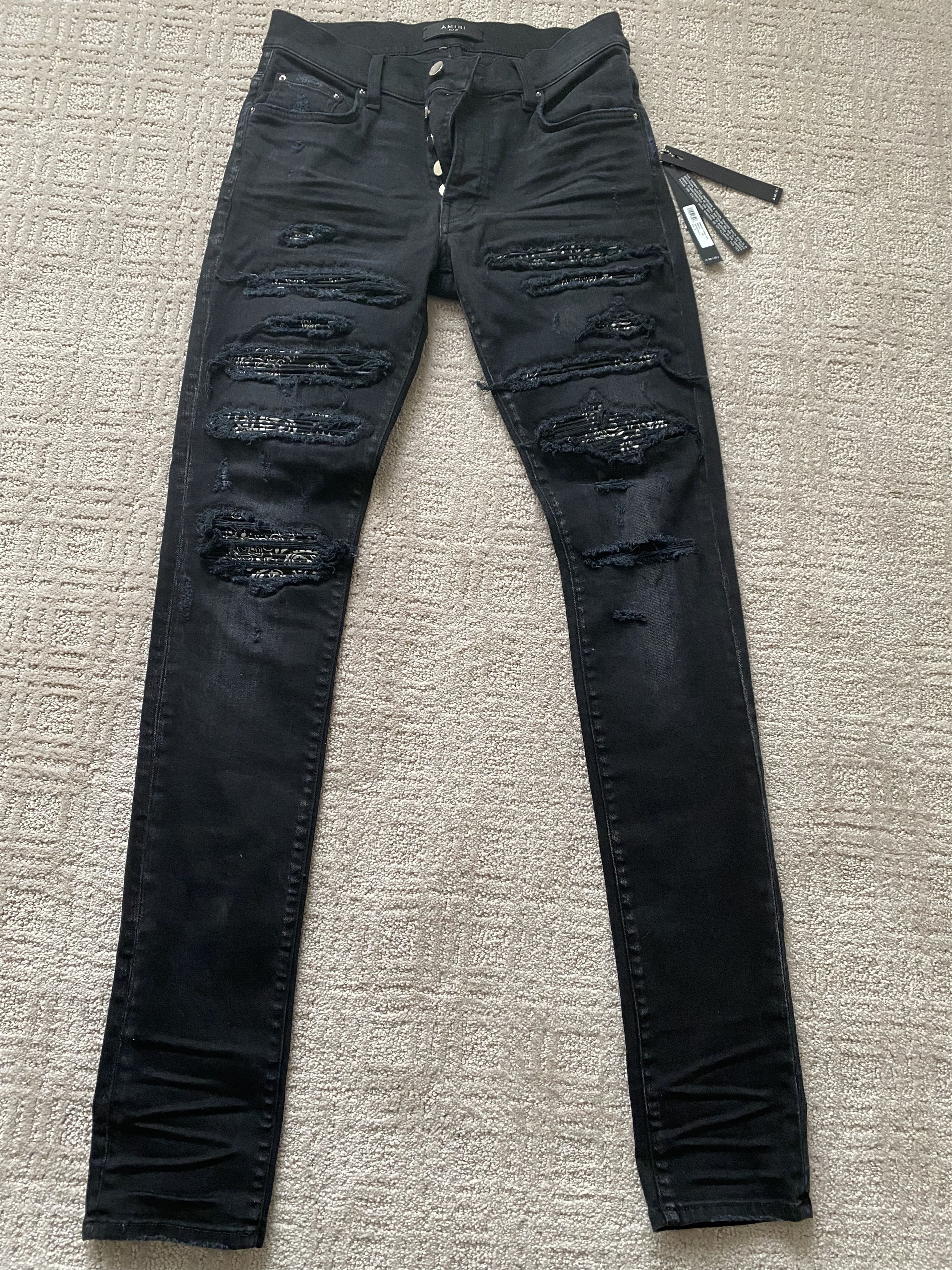Amiri Thrasher Jeans Size US 29 - 2 Thumbnail