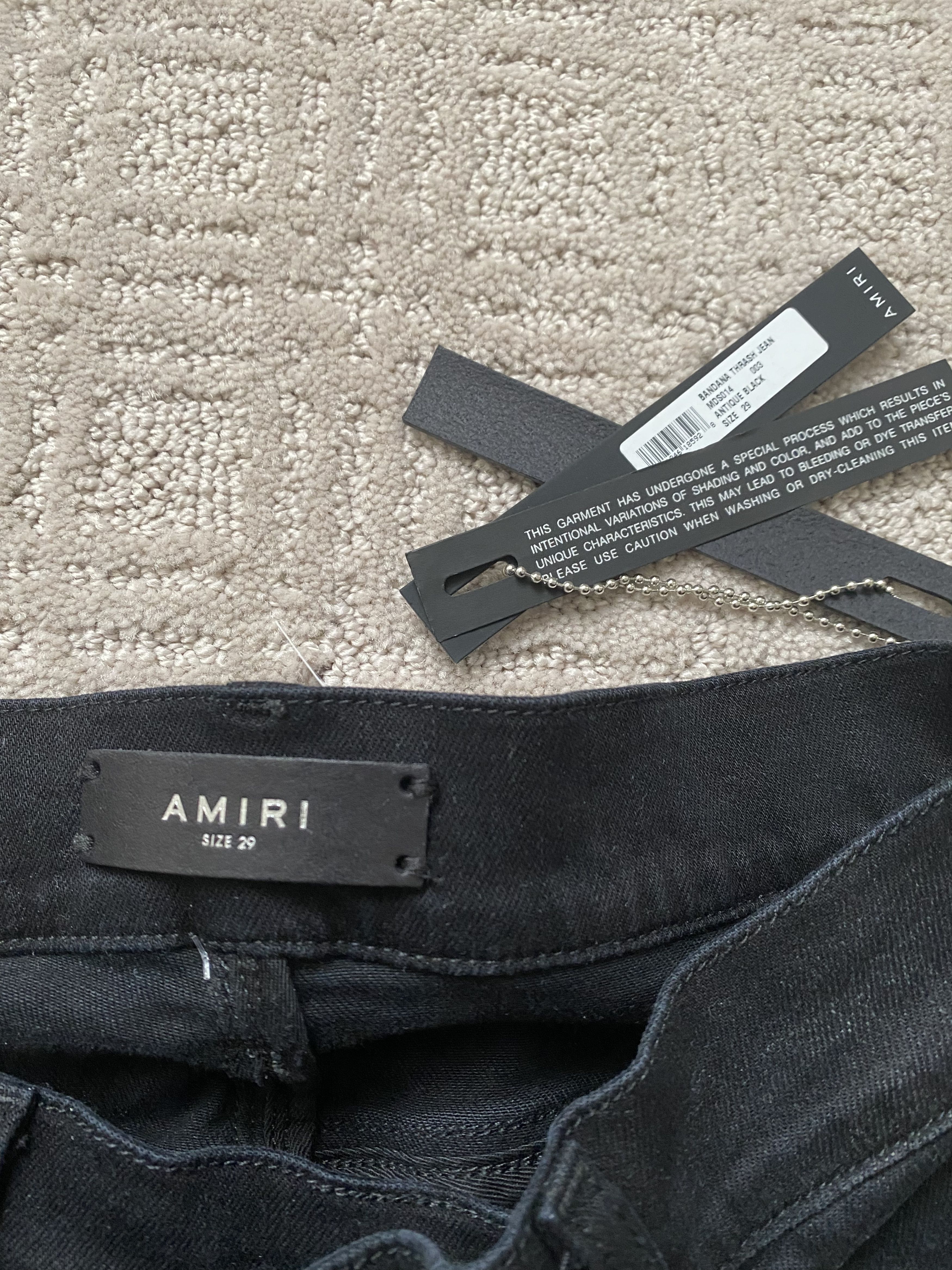 Amiri Thrasher Jeans Size US 29 - 4 Thumbnail