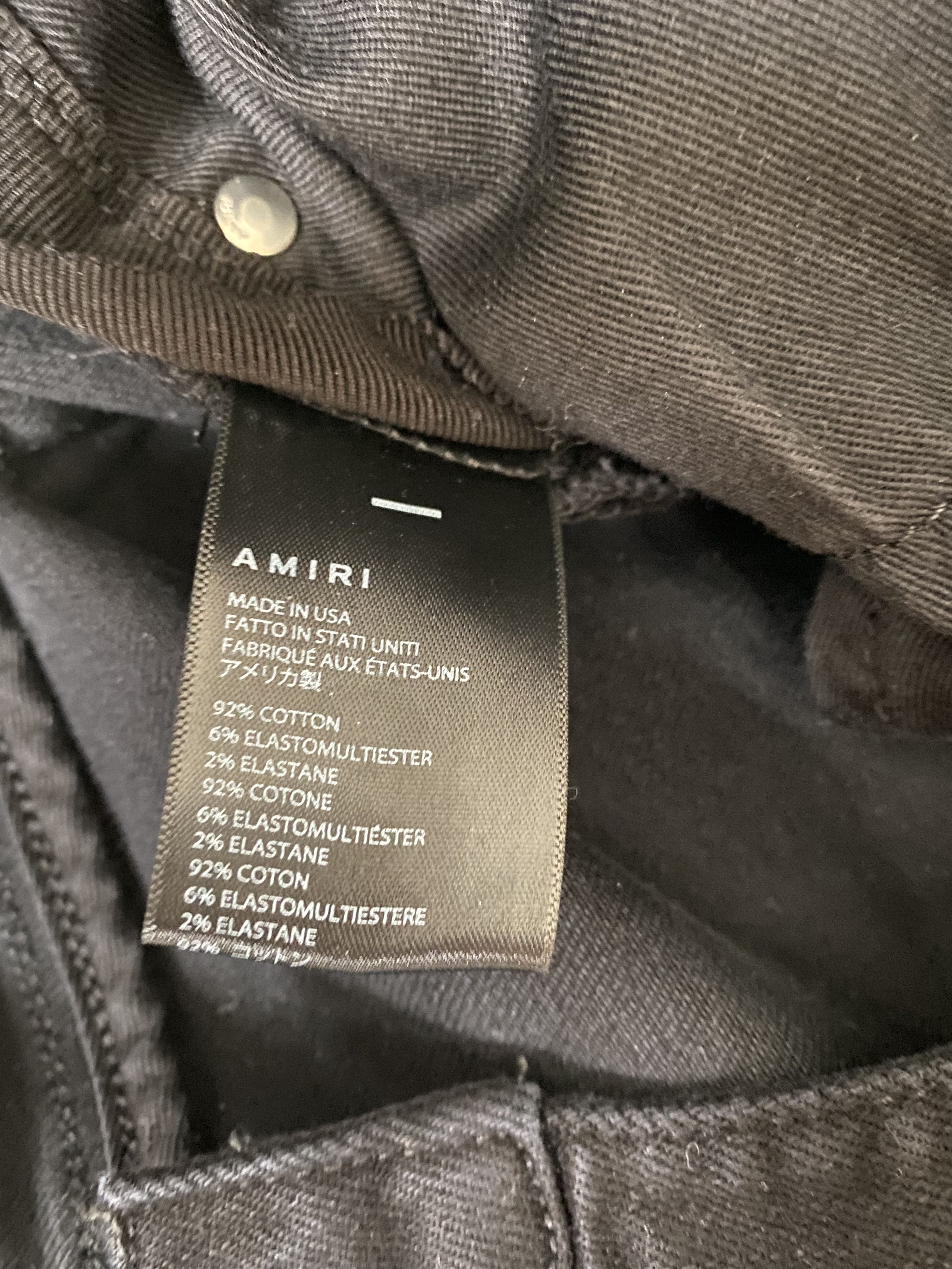 Amiri Thrasher Jeans Size US 29 - 5 Thumbnail