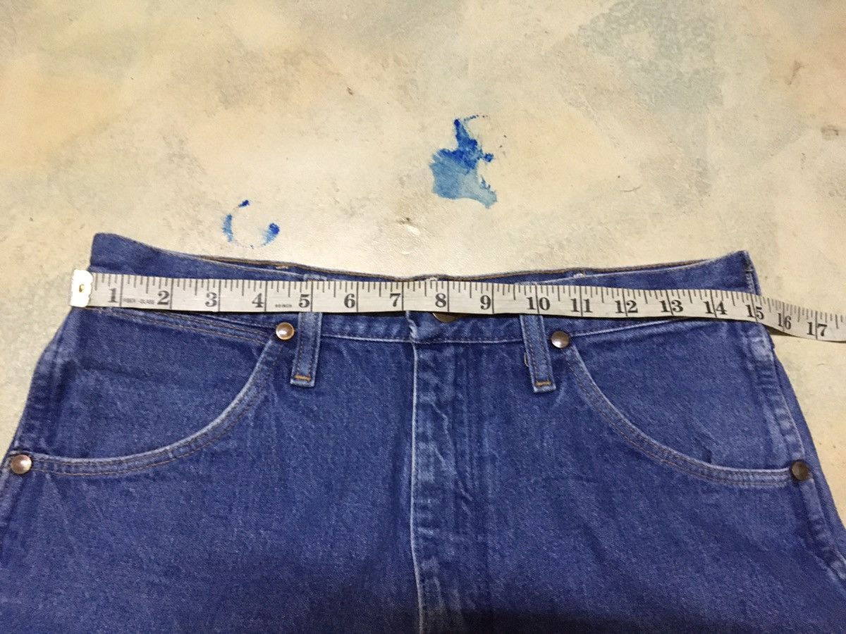 Wrangler Vintage Wrangler Distressed Denim Made in USA Size US 30 / EU 46 - 6 Thumbnail