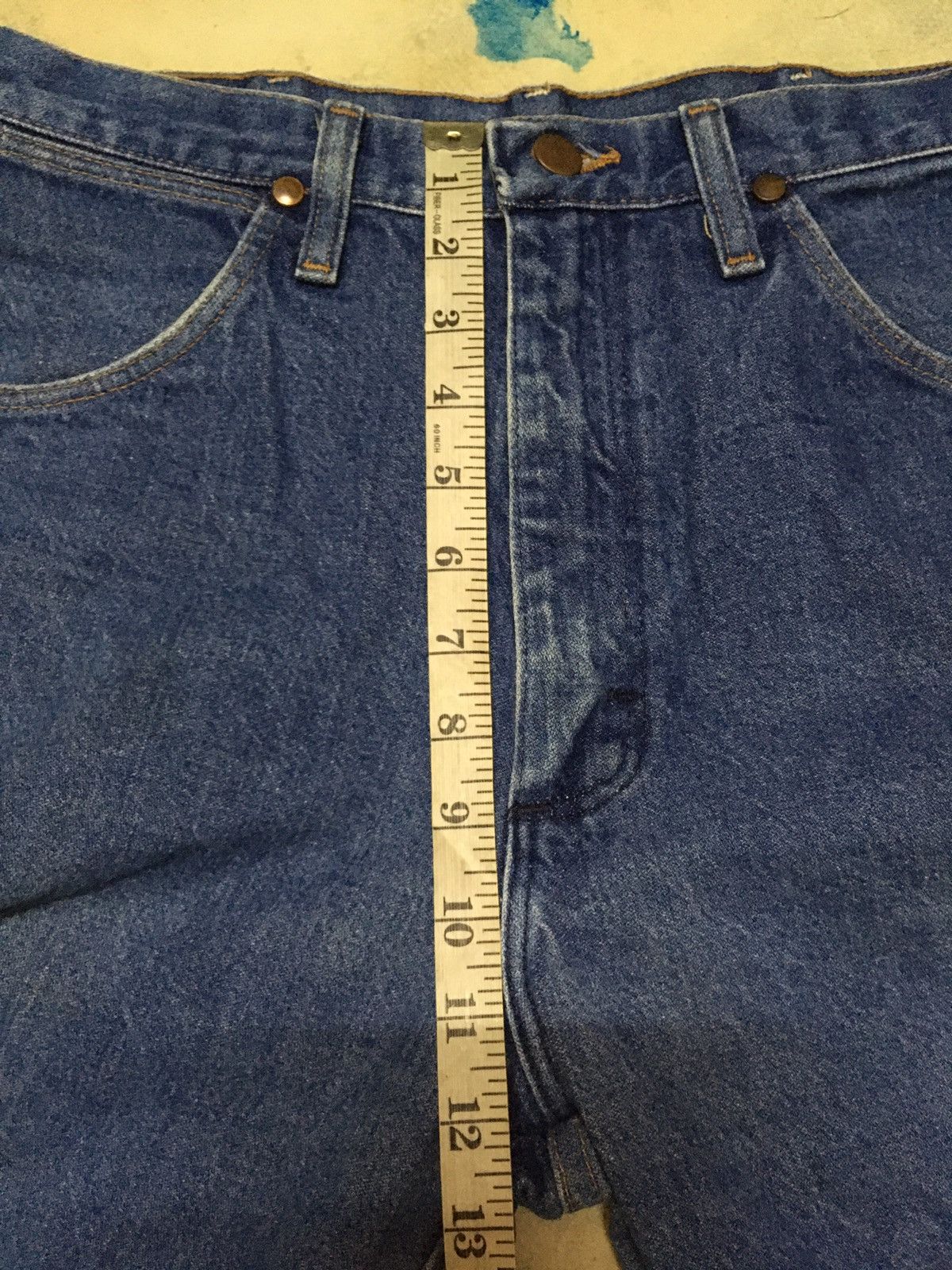 Wrangler Vintage Wrangler Distressed Denim Made in USA Size US 30 / EU 46 - 7 Thumbnail