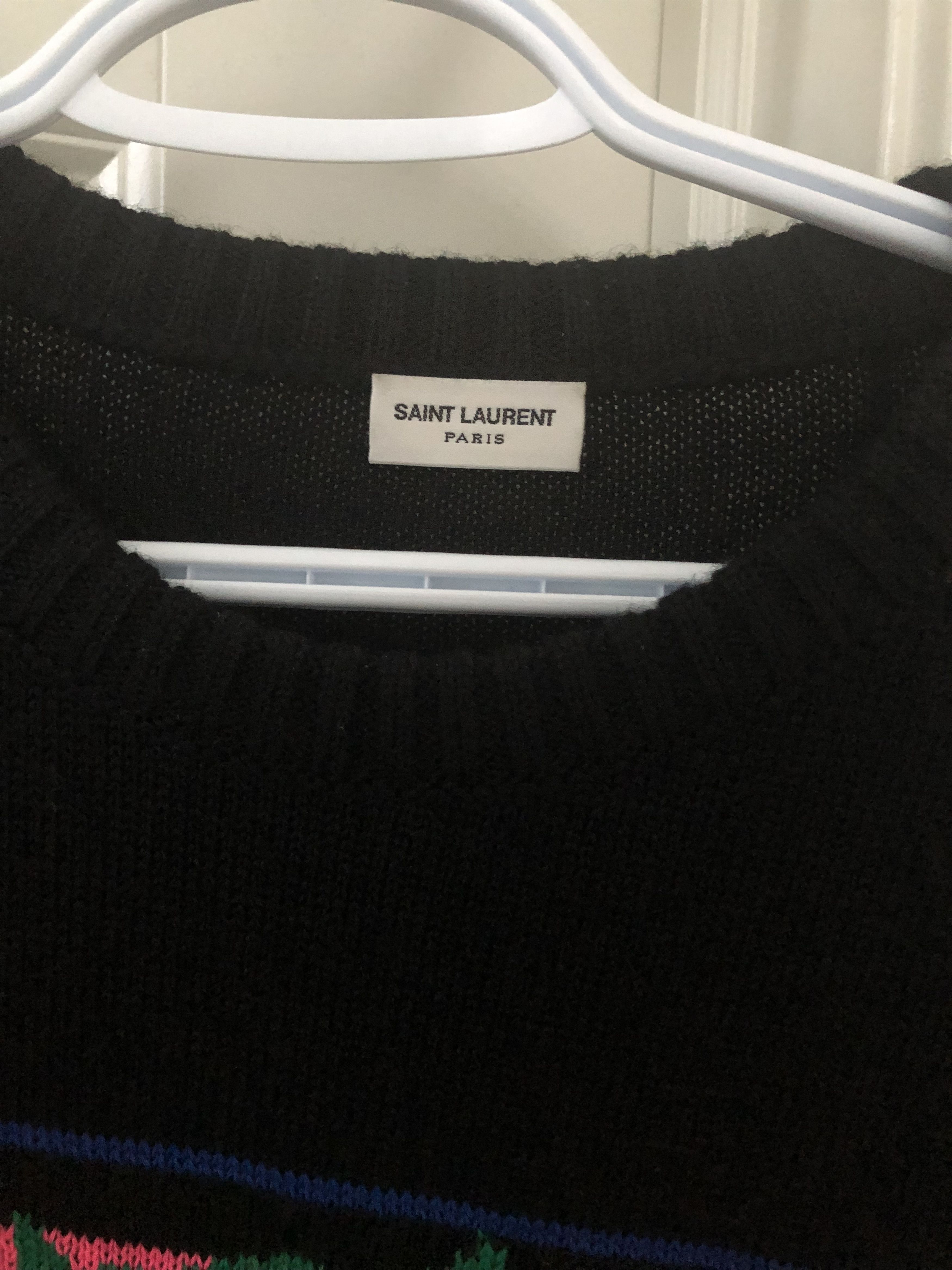 Saint Laurent Paris t-rex sweater Size US XS / EU 42 / 0 - 2 Thumbnail