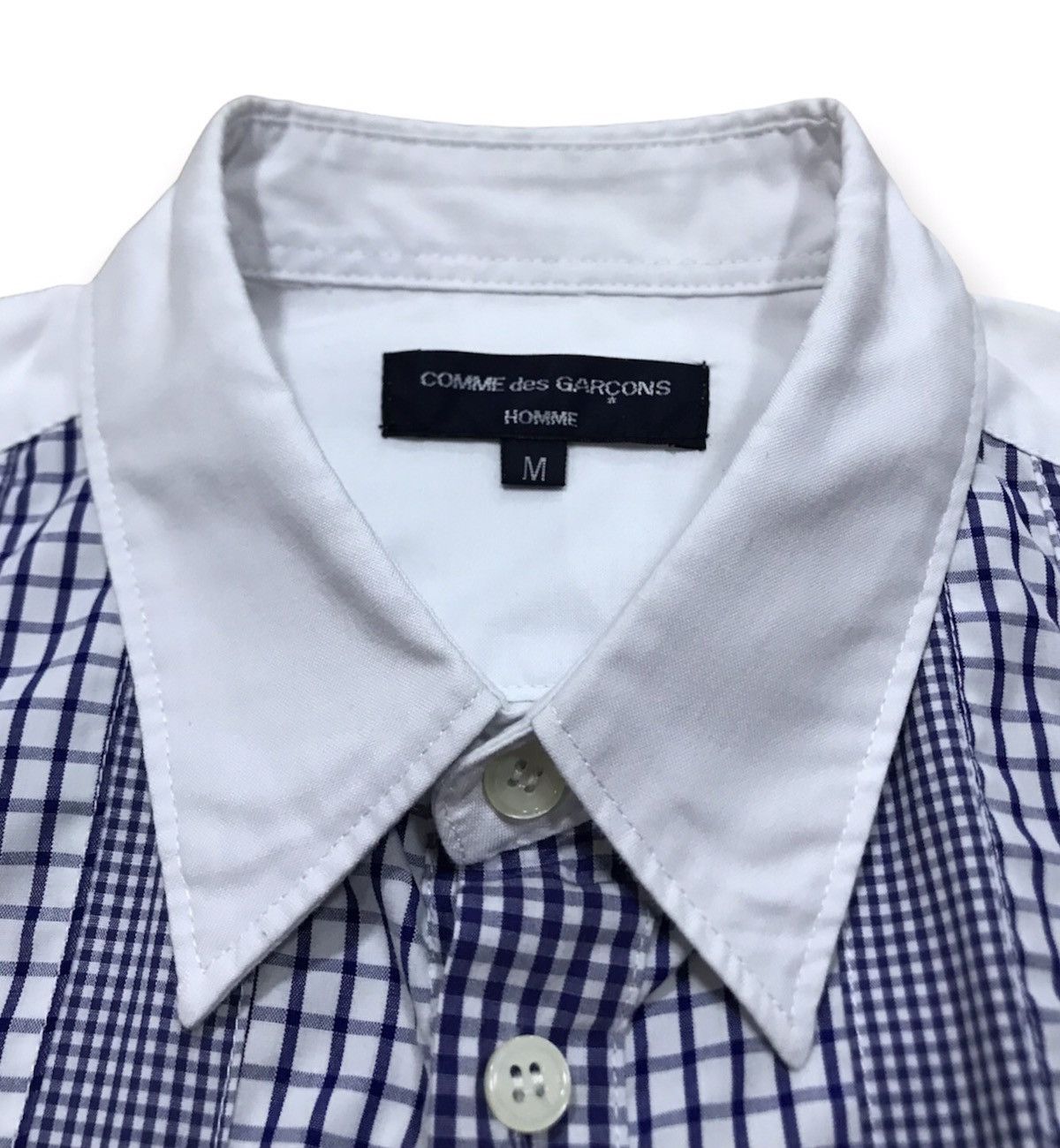 Comme des Garcons Homme 09SS Patchwork Shirt Size US M / EU 48-50 / 2 - 5 Thumbnail