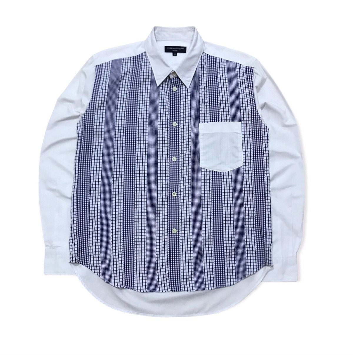 Comme des Garcons Homme 09SS Patchwork Shirt Size US M / EU 48-50 / 2 - 1 Thumbnail