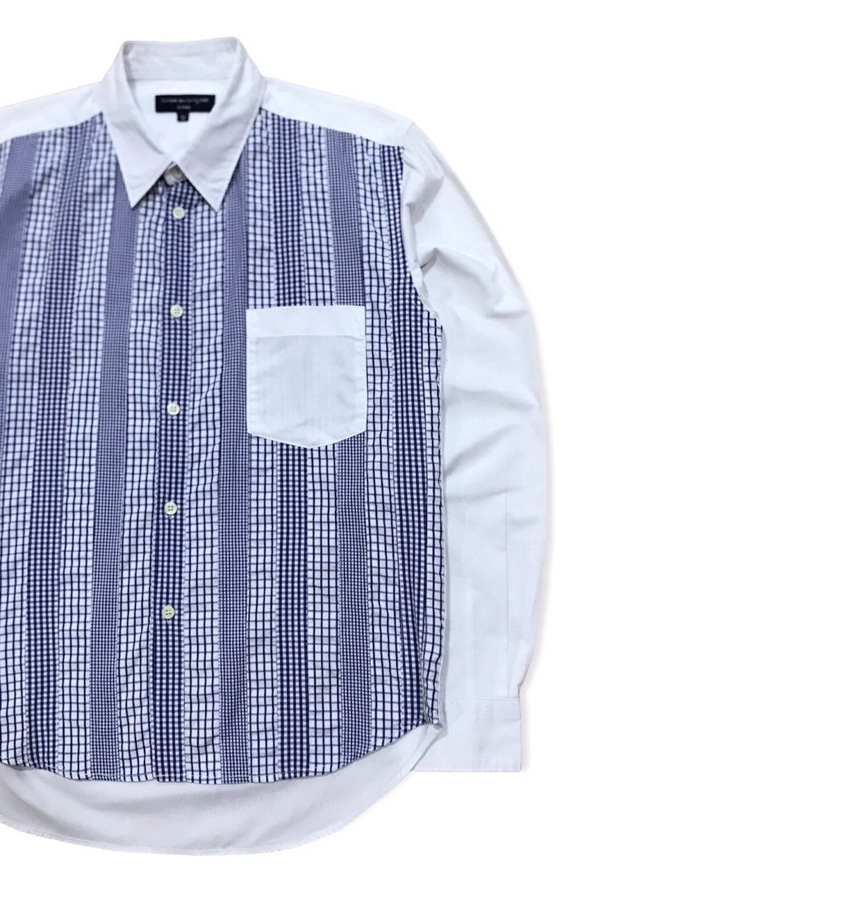 Comme des Garcons Homme 09SS Patchwork Shirt Size US M / EU 48-50 / 2 - 3 Thumbnail