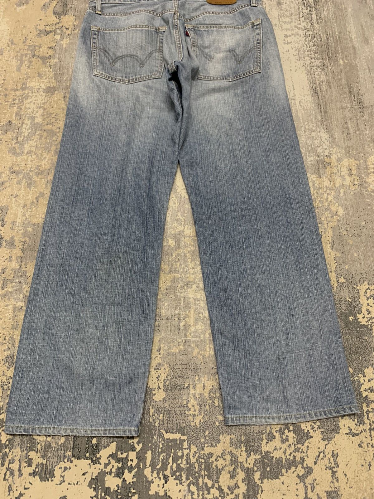 Japanese Brand Archive Edwin Baggy Distressed Faded Denim W33 Size US 33 - 12 Thumbnail
