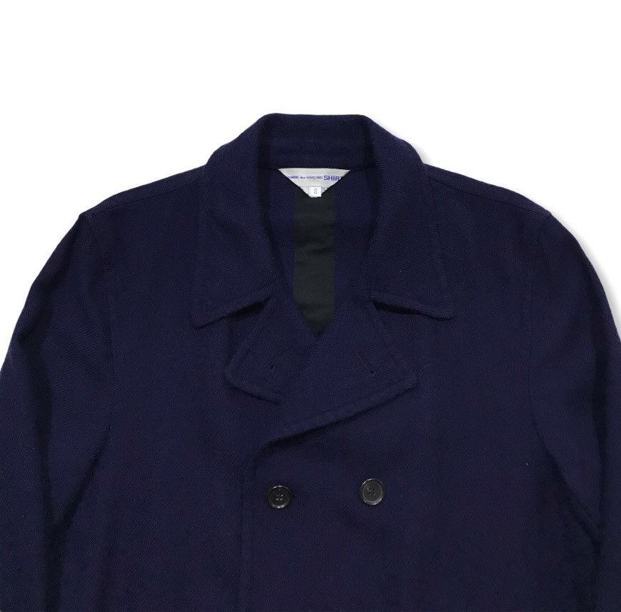 Comme des Garcons Double Breasted Navy Coat Size US S / EU 44-46 / 1 - 5 Thumbnail