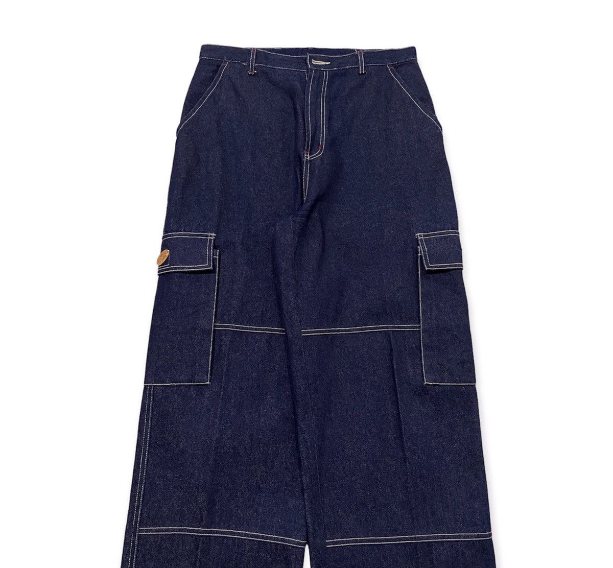 Cross Colours Super Baggy Cargo Denim Size US 34 / EU 50 - 4 Thumbnail