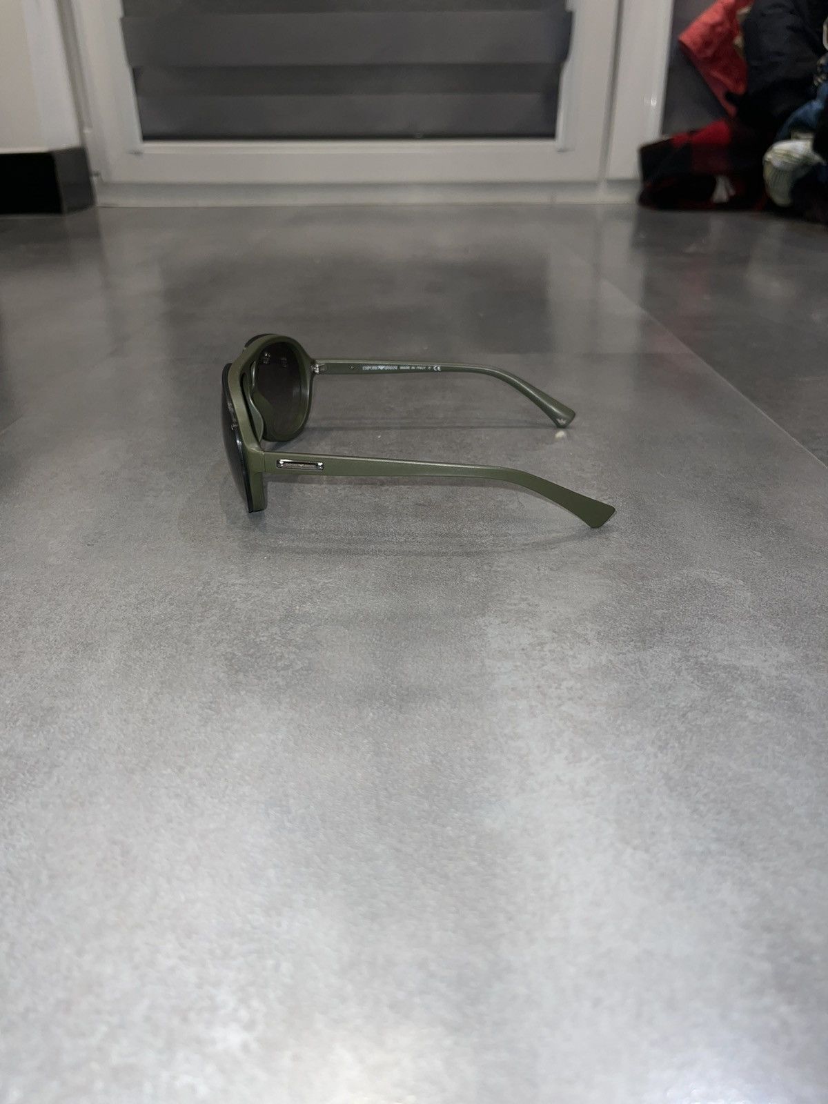 Emporio Armani Emporio Armani EA4010 5058/8E Swamp Aviator Sunglasses Size ONE SIZE - 5 Thumbnail