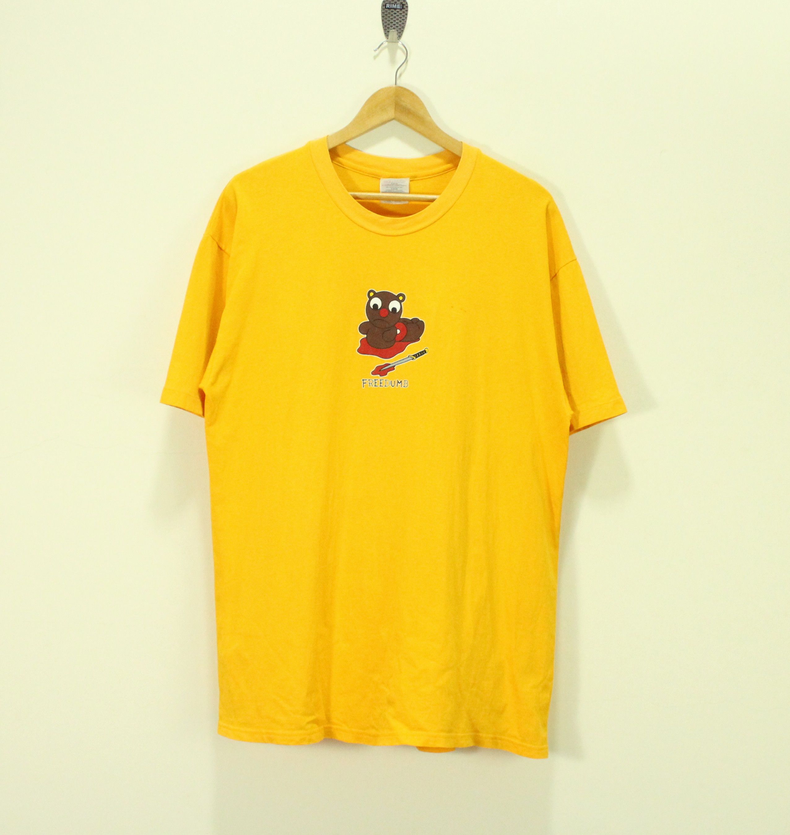 Other Vintage 90s FREEDUMB T Shirt Skate Stussy JNCO Supreme Size US L / EU 52-54 / 3 - 2 Thumbnail