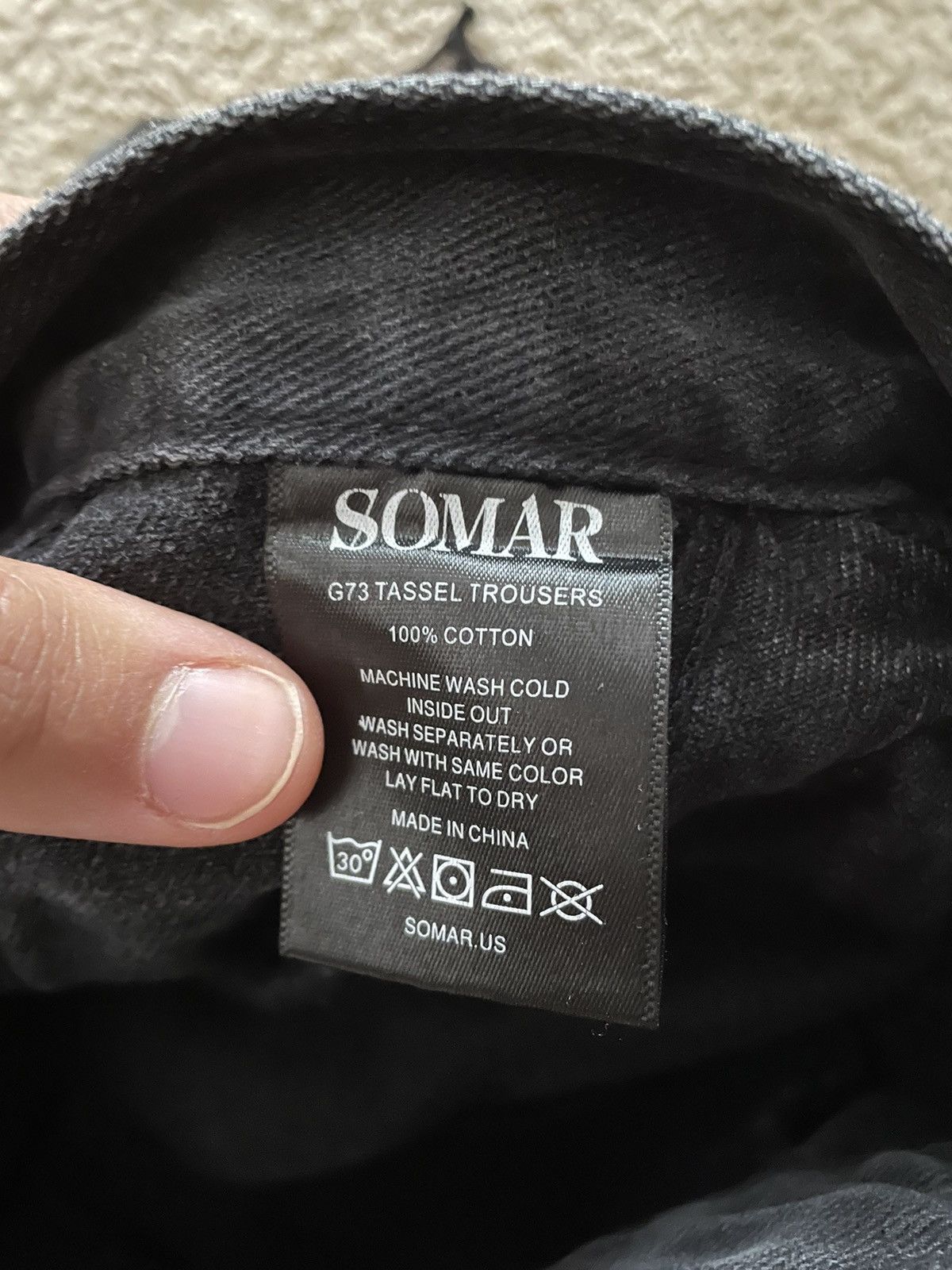 Somar Somar G73 tassel trousers Size US 28 / EU 44 - 6 Thumbnail