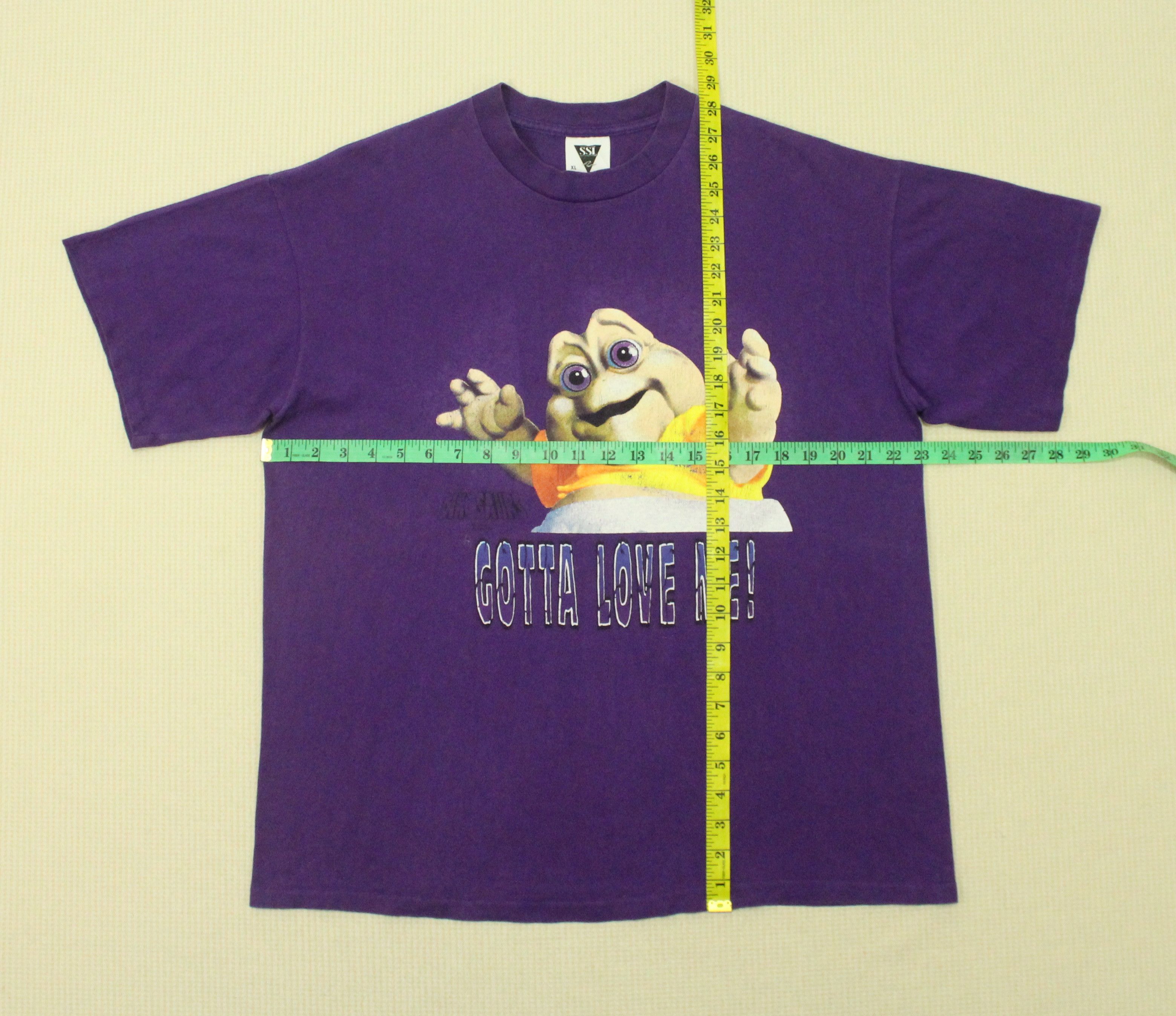 Vintage Vintage DINASOURS T Shirt Gotta Love Me. Size US XL / EU 56 / 4 - 13 Thumbnail