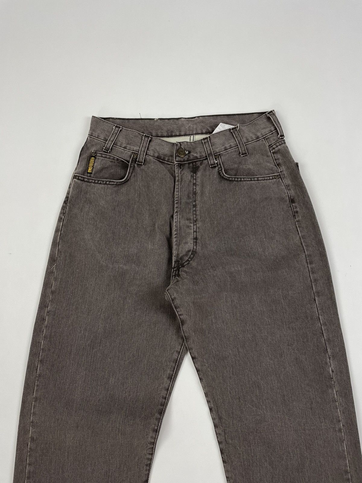 Armani 1990's Vintage Armani Jeans Acid Washed Jeans Denim Pants Size US 30 / EU 46 - 5 Thumbnail