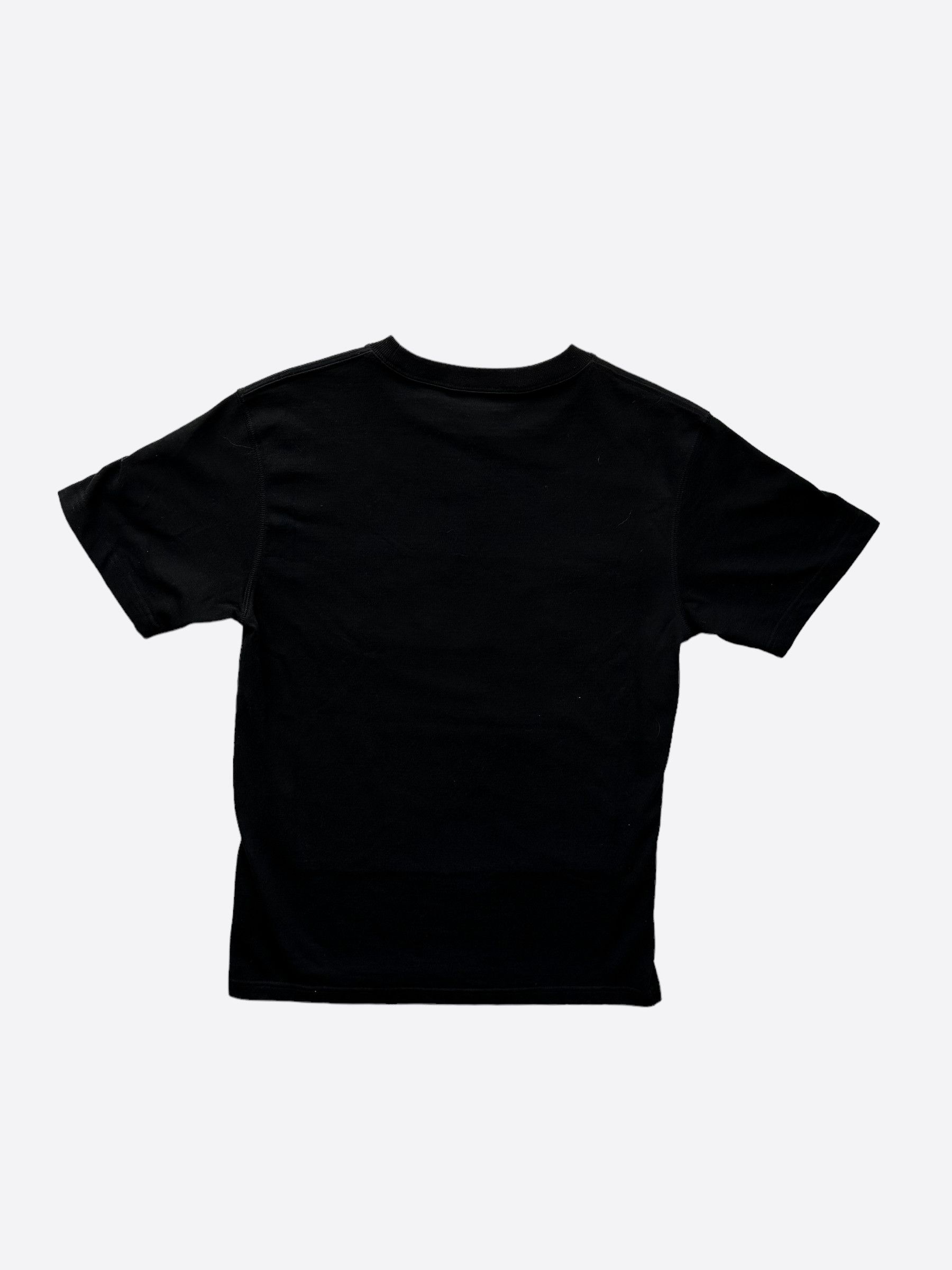 Dior Dior Black Floral Logo Embroidered Tee Size US S / EU 44-46 / 1 - 2 Thumbnail