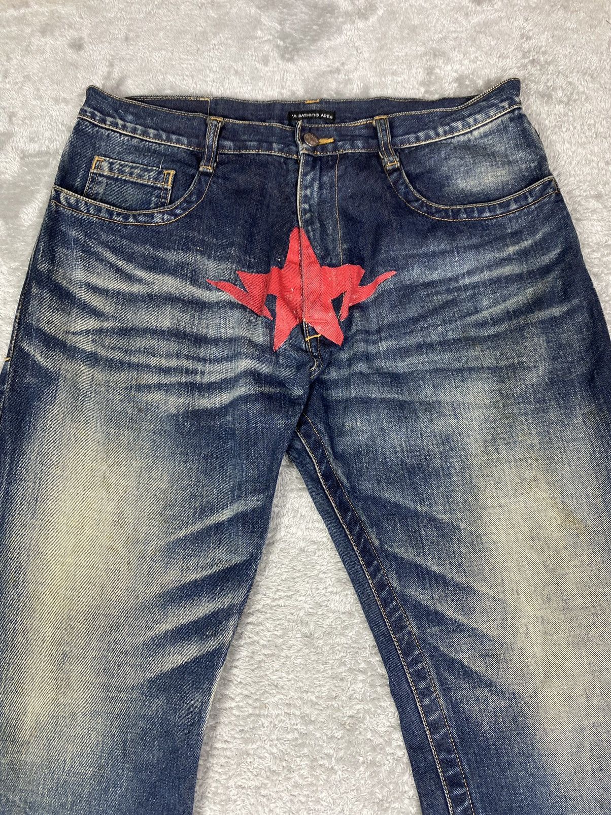 Bape Bapestar Denim S053 Size US 34 / EU 50 - 3 Thumbnail