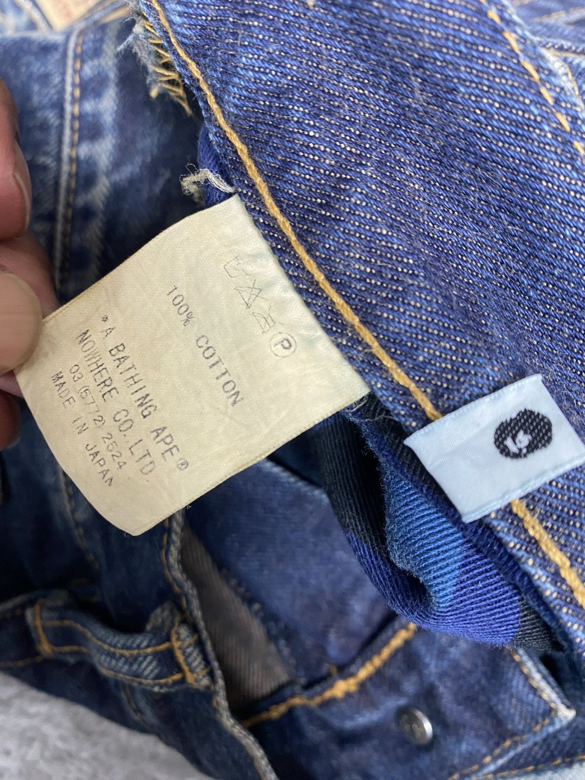 Bape Bapestar Denim S053 Size US 34 / EU 50 - 12 Thumbnail