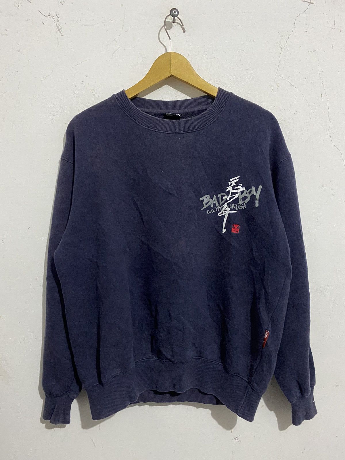 Japanese Brand 💸BINDINGOFFER💸BadBoy Vintage Sweatshirt Size US M / EU 48-50 / 2 - 3 Thumbnail