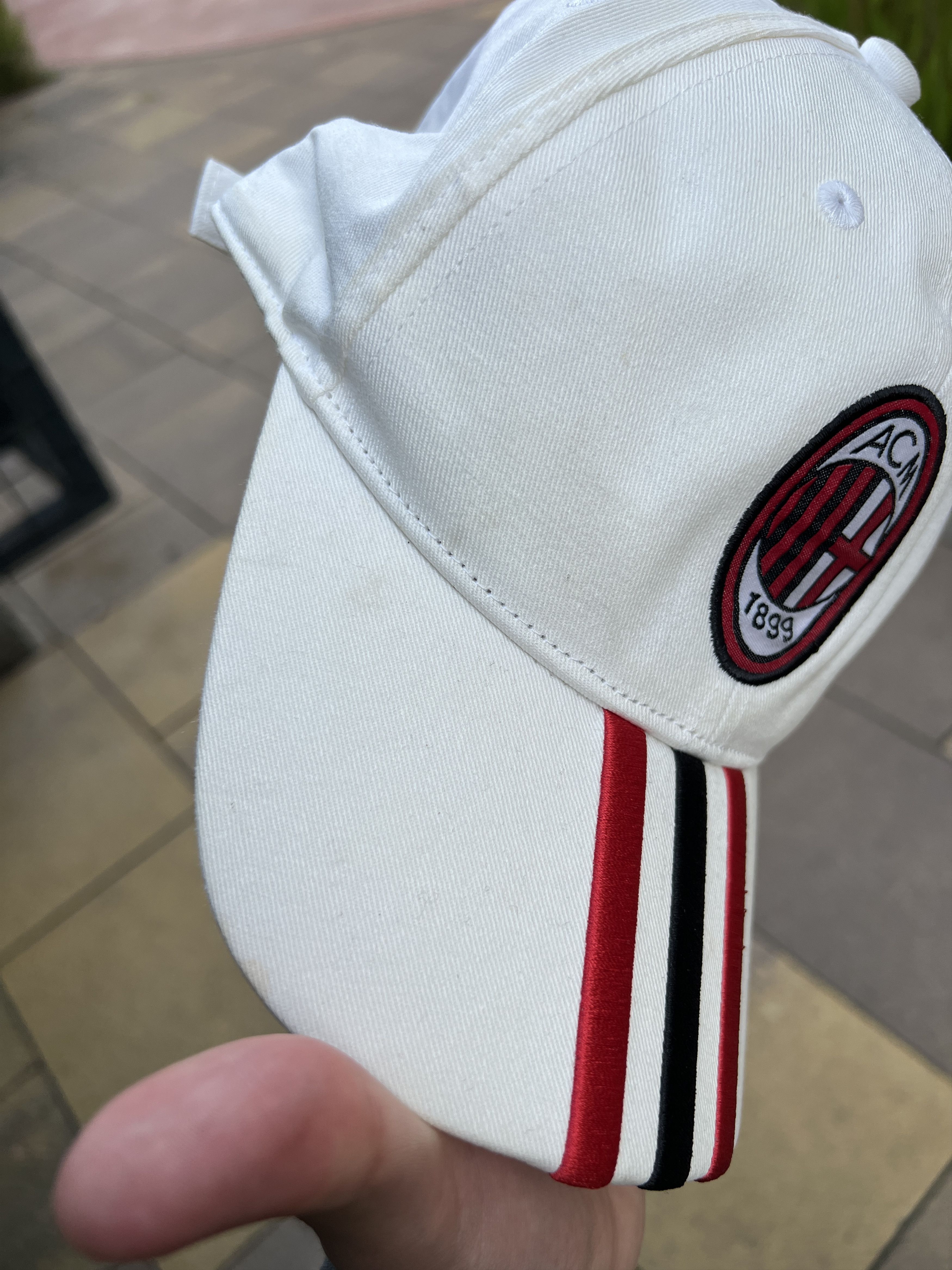 Adidas Vintage 2012 Adidas ACM Milan Soccer Football Cap Size ONE SIZE - 3 Thumbnail