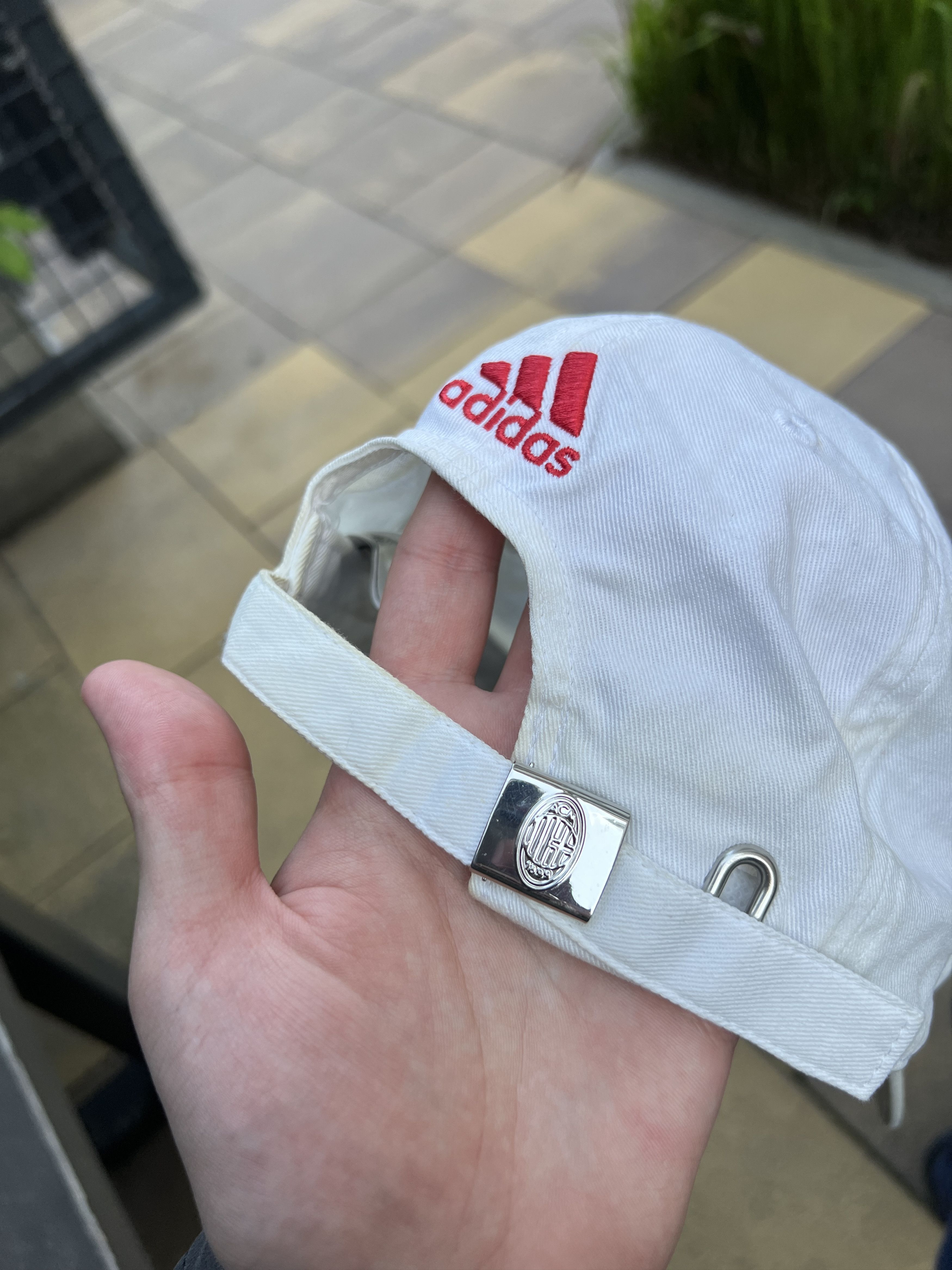 Adidas Vintage 2012 Adidas ACM Milan Soccer Football Cap Size ONE SIZE - 8 Thumbnail