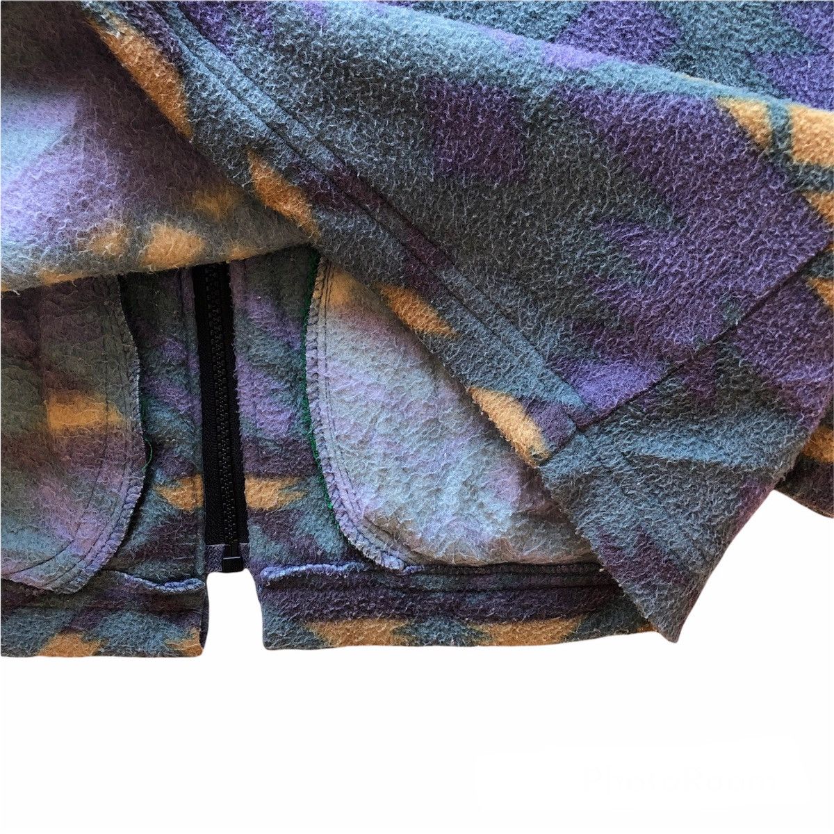 Japanese Brand Vintage 90's Sweater Fleece Navajo Native Zipper Size US XL / EU 56 / 4 - 10 Thumbnail