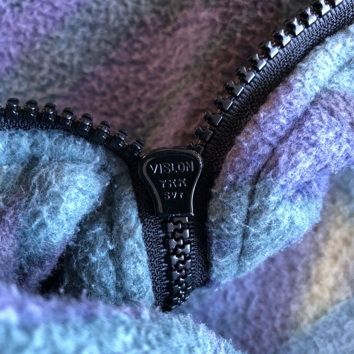 Japanese Brand Vintage 90's Sweater Fleece Navajo Native Zipper Size US XL / EU 56 / 4 - 12 Thumbnail