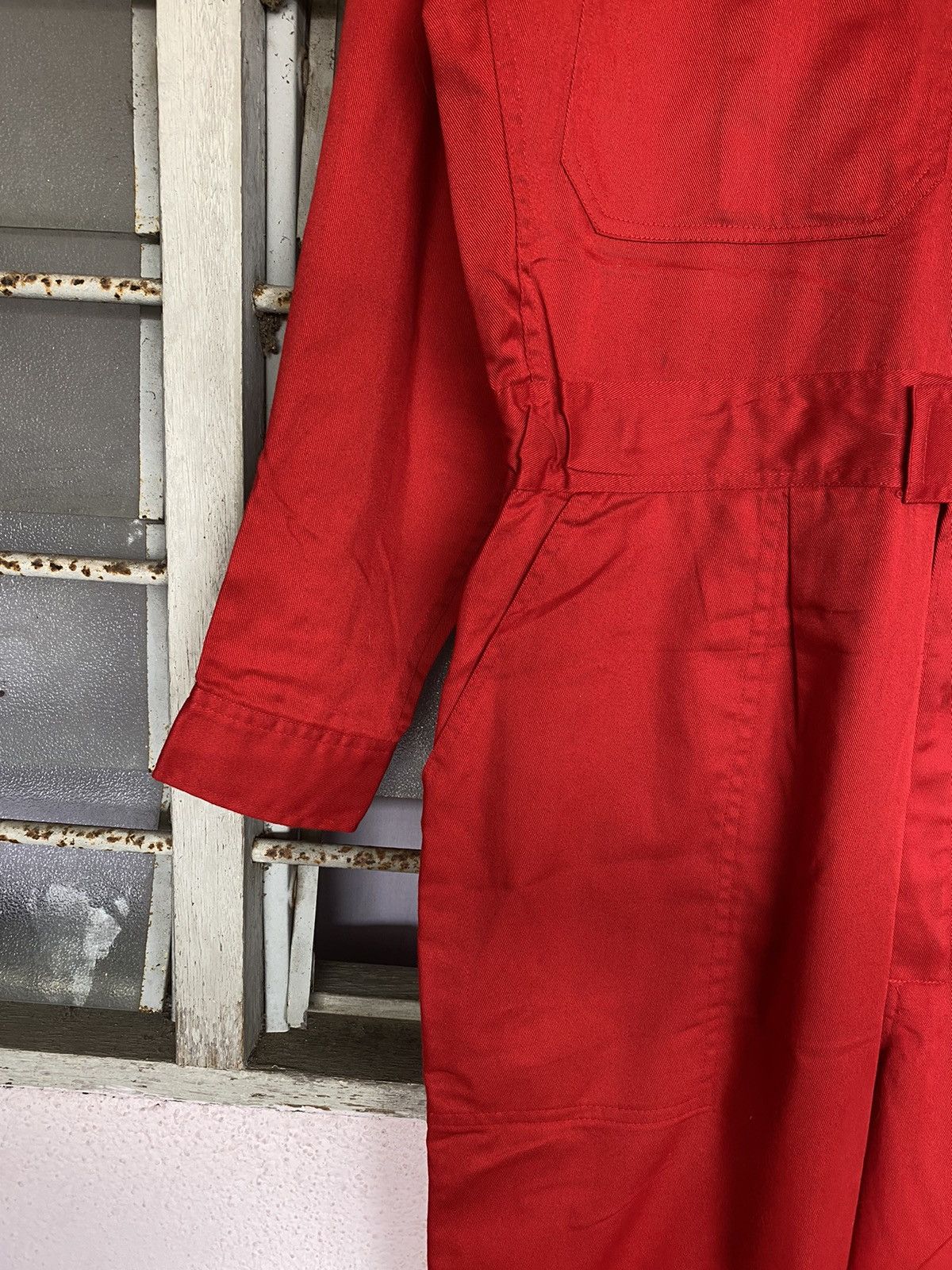 Japanese Brand ⚡️Steals⚡️ TOTAL RACING TEAM Spellout Coverall Size US 35 - 4 Thumbnail
